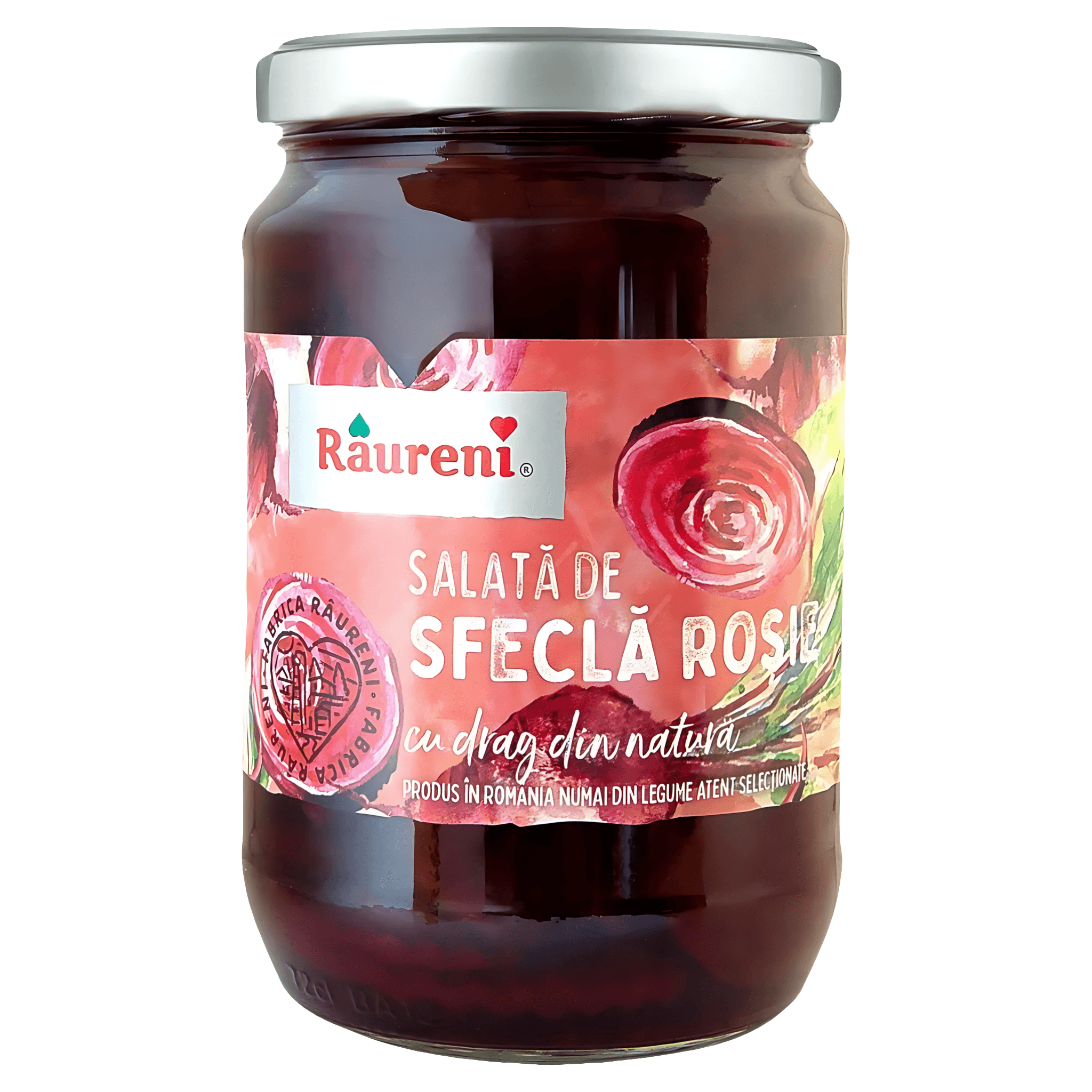Salata de sfecla in otet Raureni, 680 g