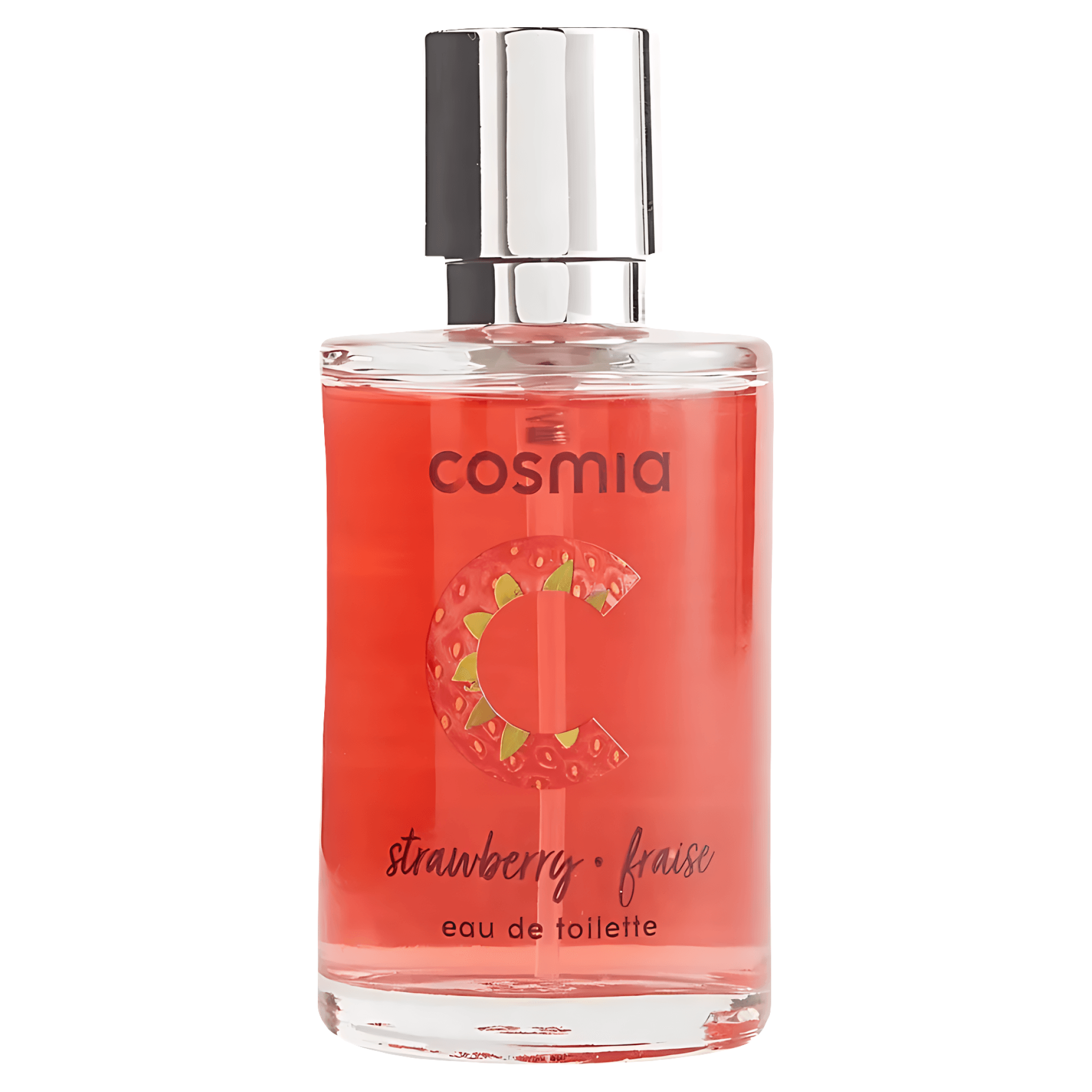 Apa de toaleta cu aroma de capsuni si fragi Cosmia, 100ml