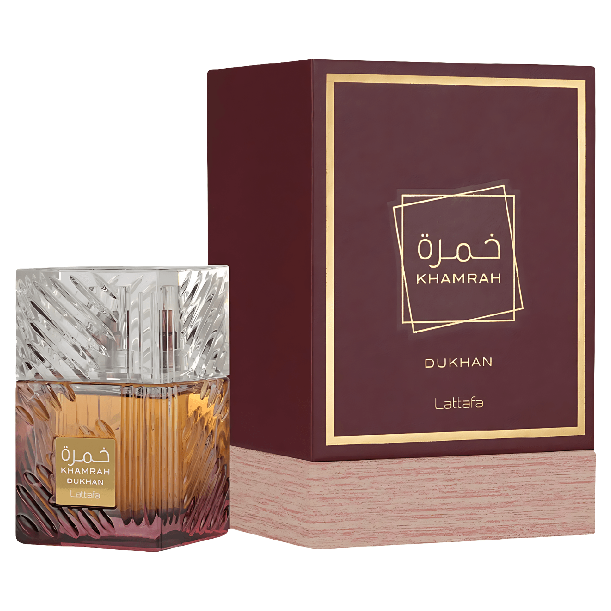Apa de parfum Lattafa Khamrah Dukhan, 100 ml