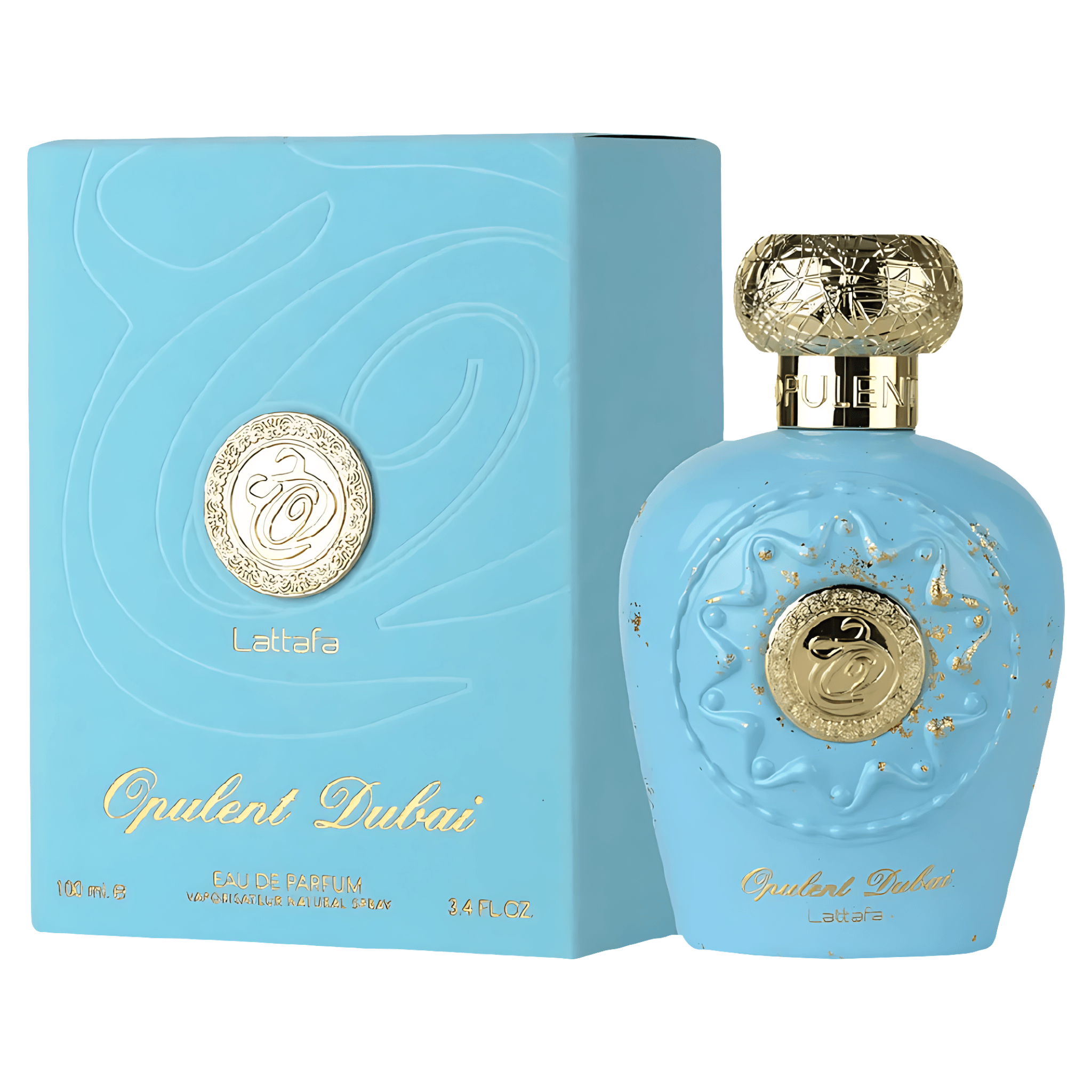 Apa de parfum Lattafa Opulent Dubai, 100 ml