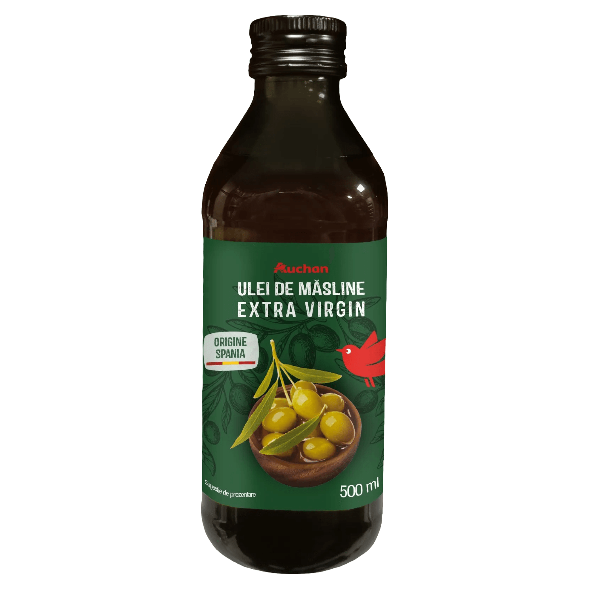 Ulei de masline extra virgin Auchan, 0.5 l