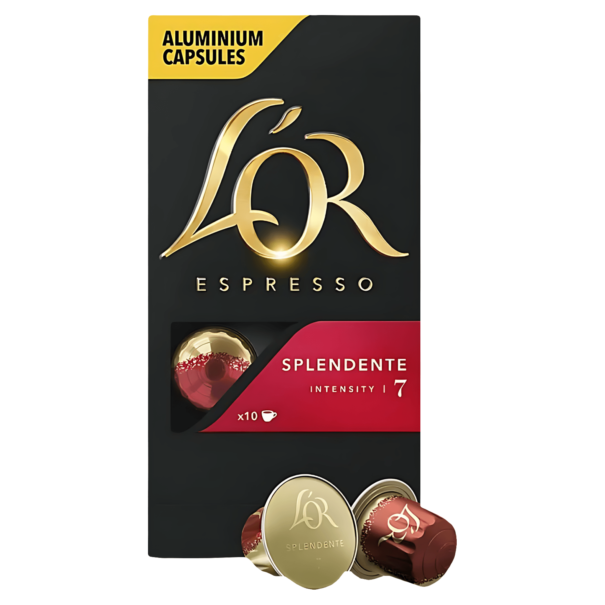 Capsule cafea L'Or Espresso Splendente, compatibile Nespresso, 10 capsule