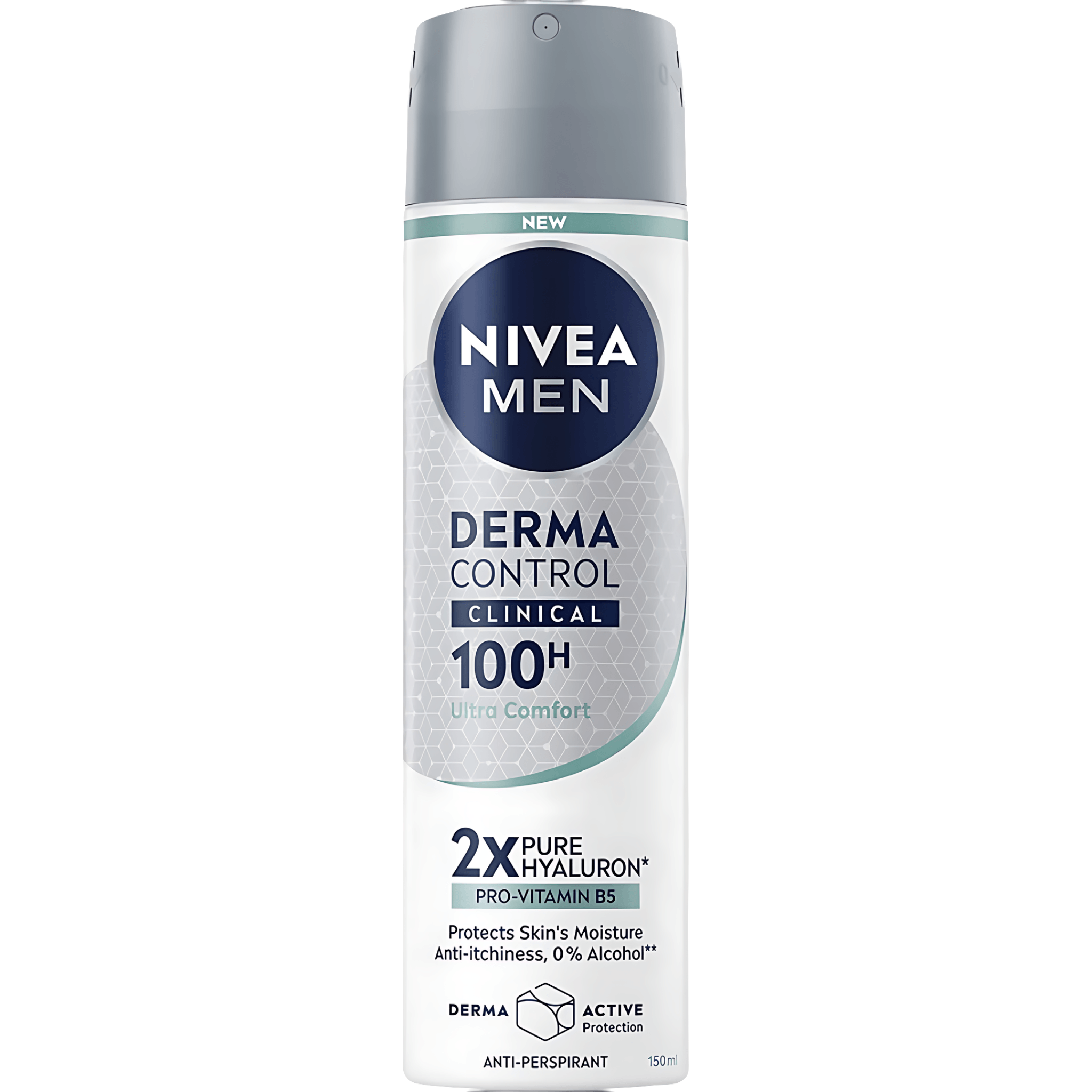 Deodorant spray Nivea Men Derma Control Clinical Ultra Comfort, 150 ml