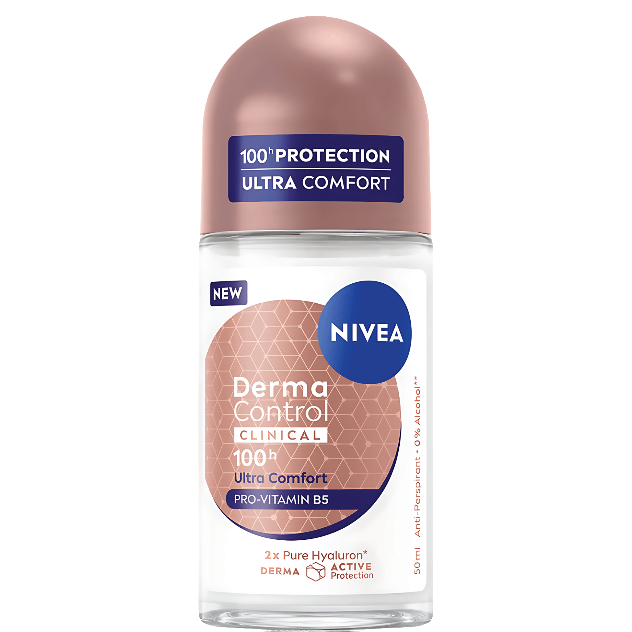 Deodorant roll-on Nivea Derma Control Clinical Ultra Soft, 50 ml
