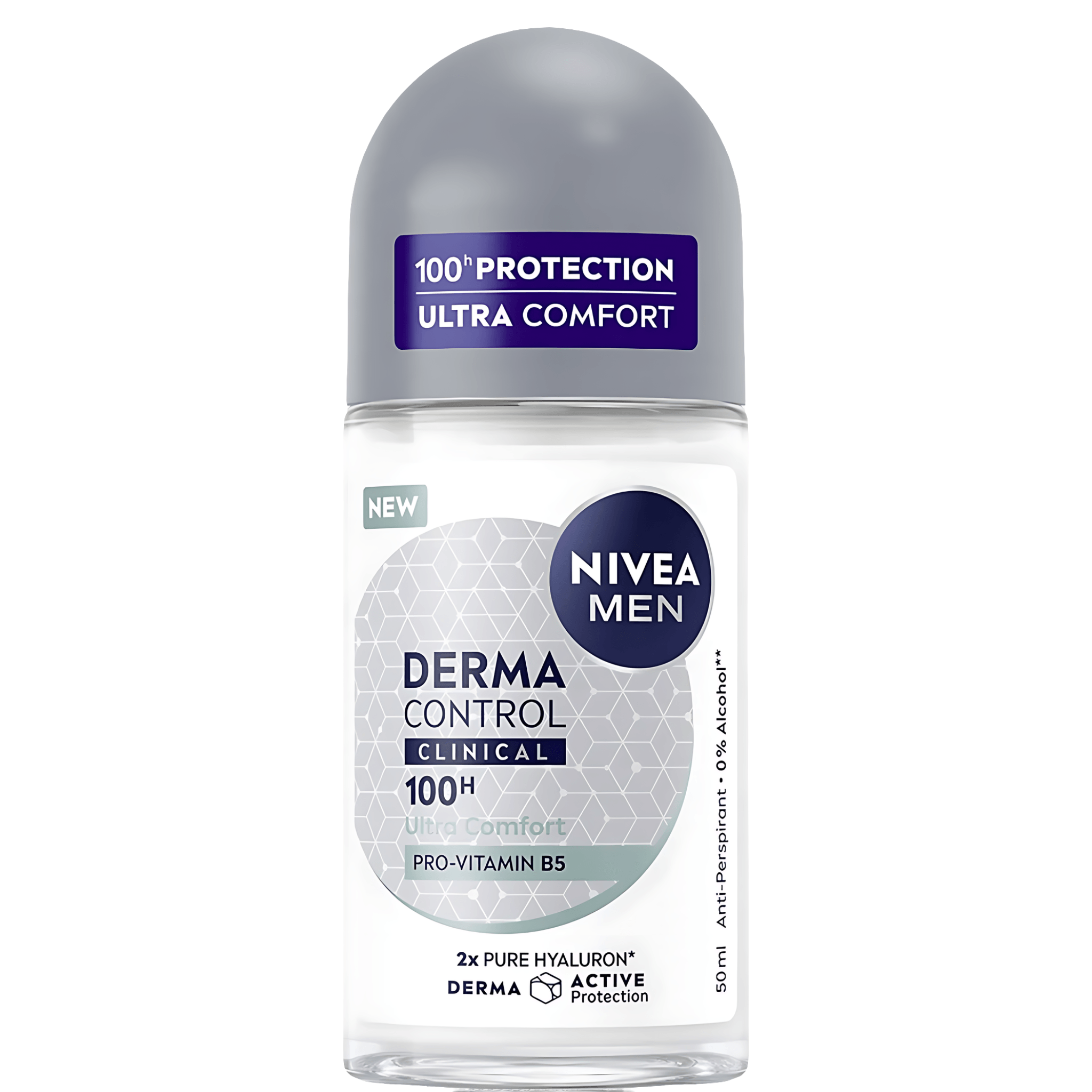 Deodorant roll-on Nivea Derma Control Clinical Ultra Comfort, 50 ml
