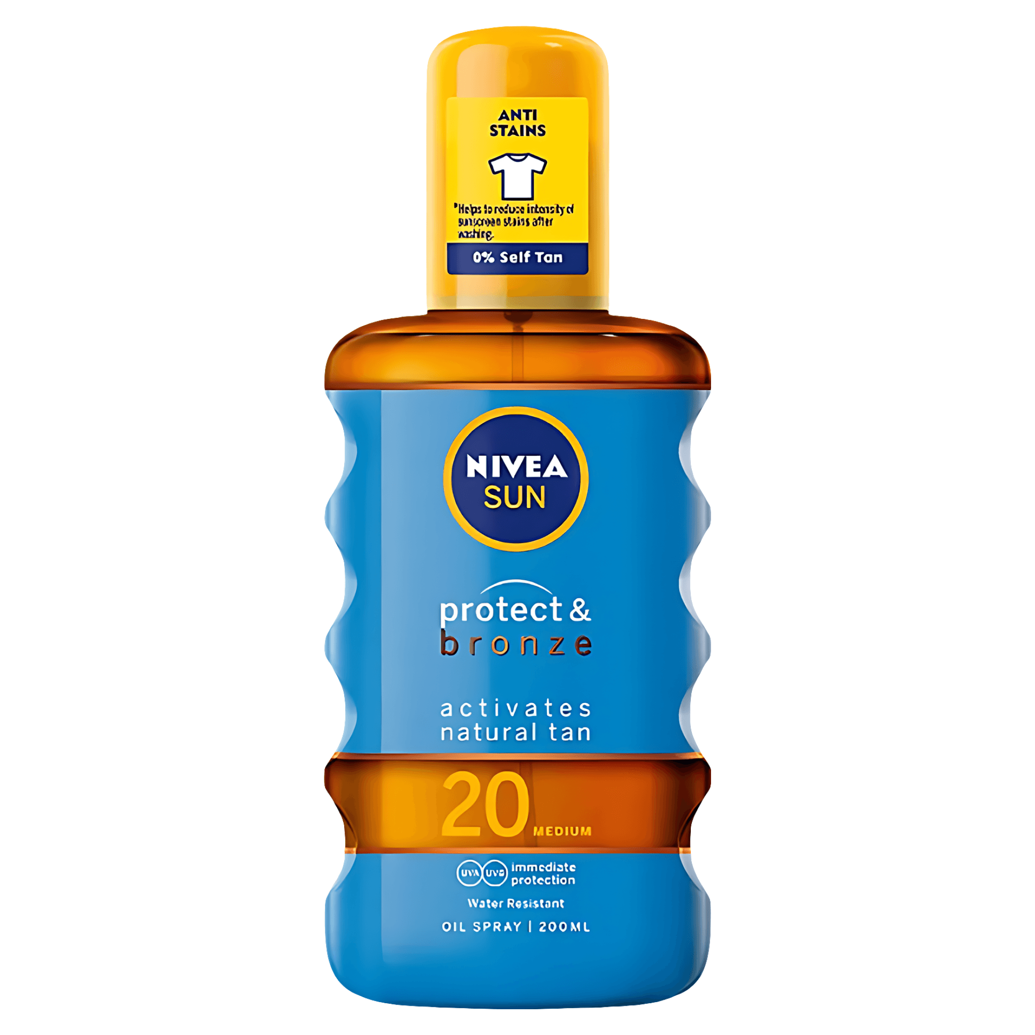 Ulei-spray pentru protectie solara si bronzare Nivea Sun, FPS 20, 200 ml