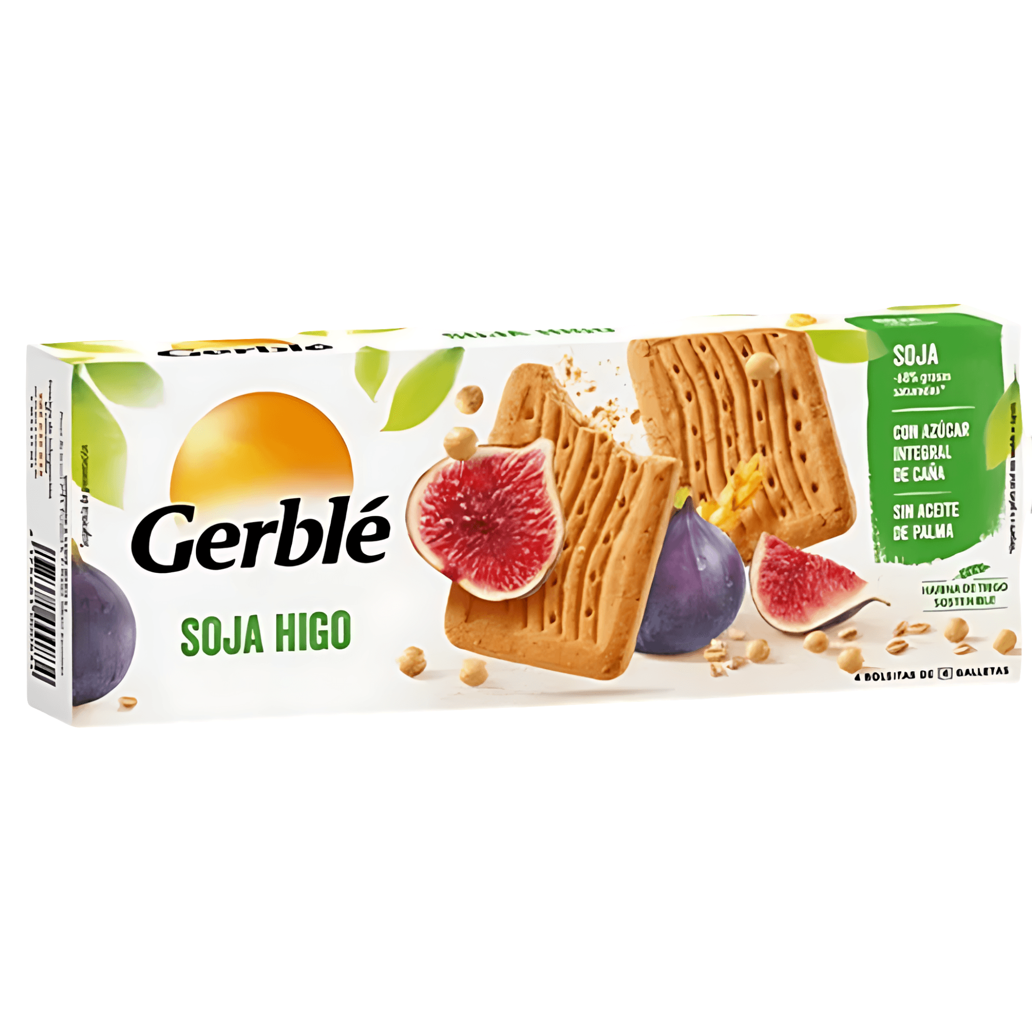 Biscuiti cu soia si smochine Gerble, 270 g