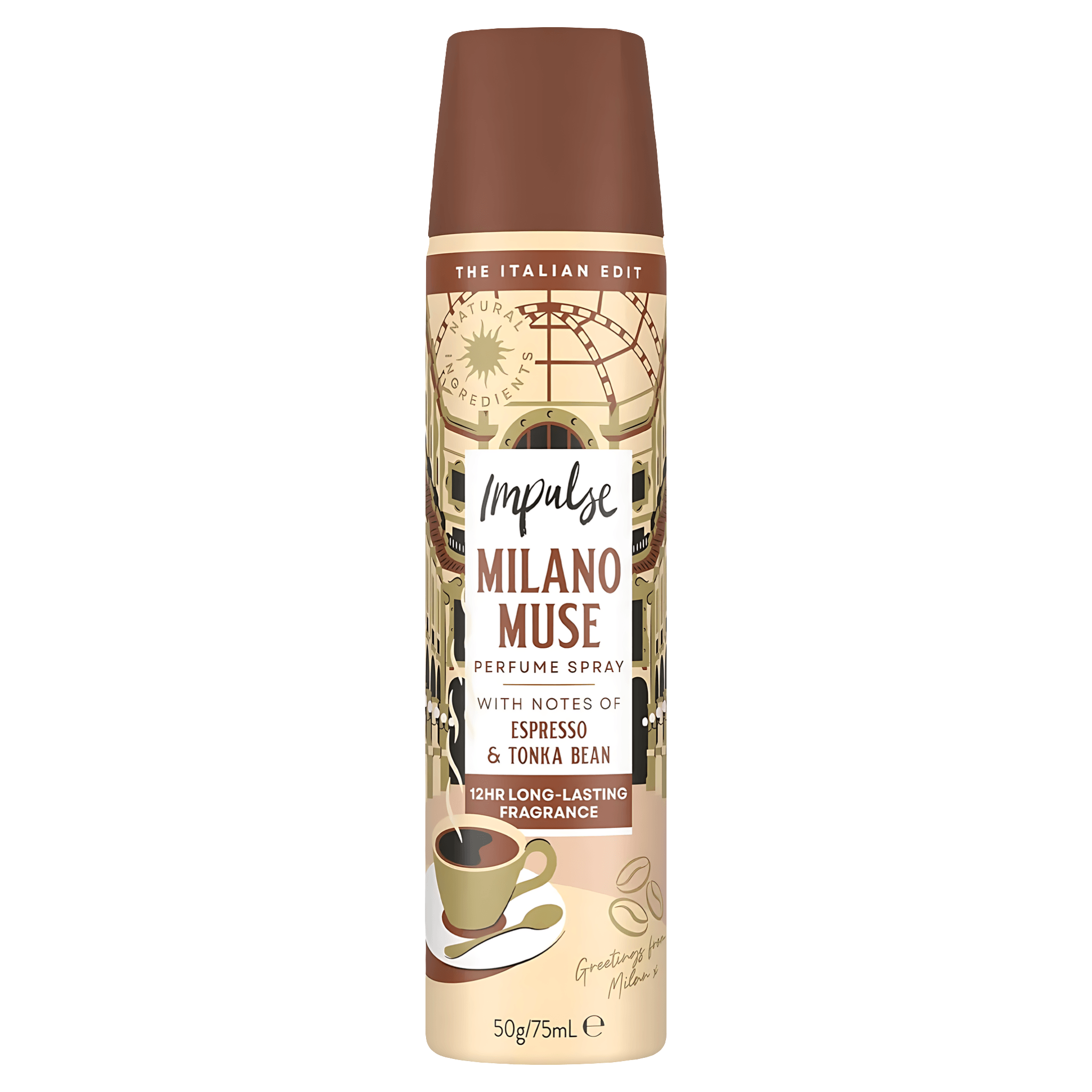 Spray de corp Impulse Milano Muse, 75 ml