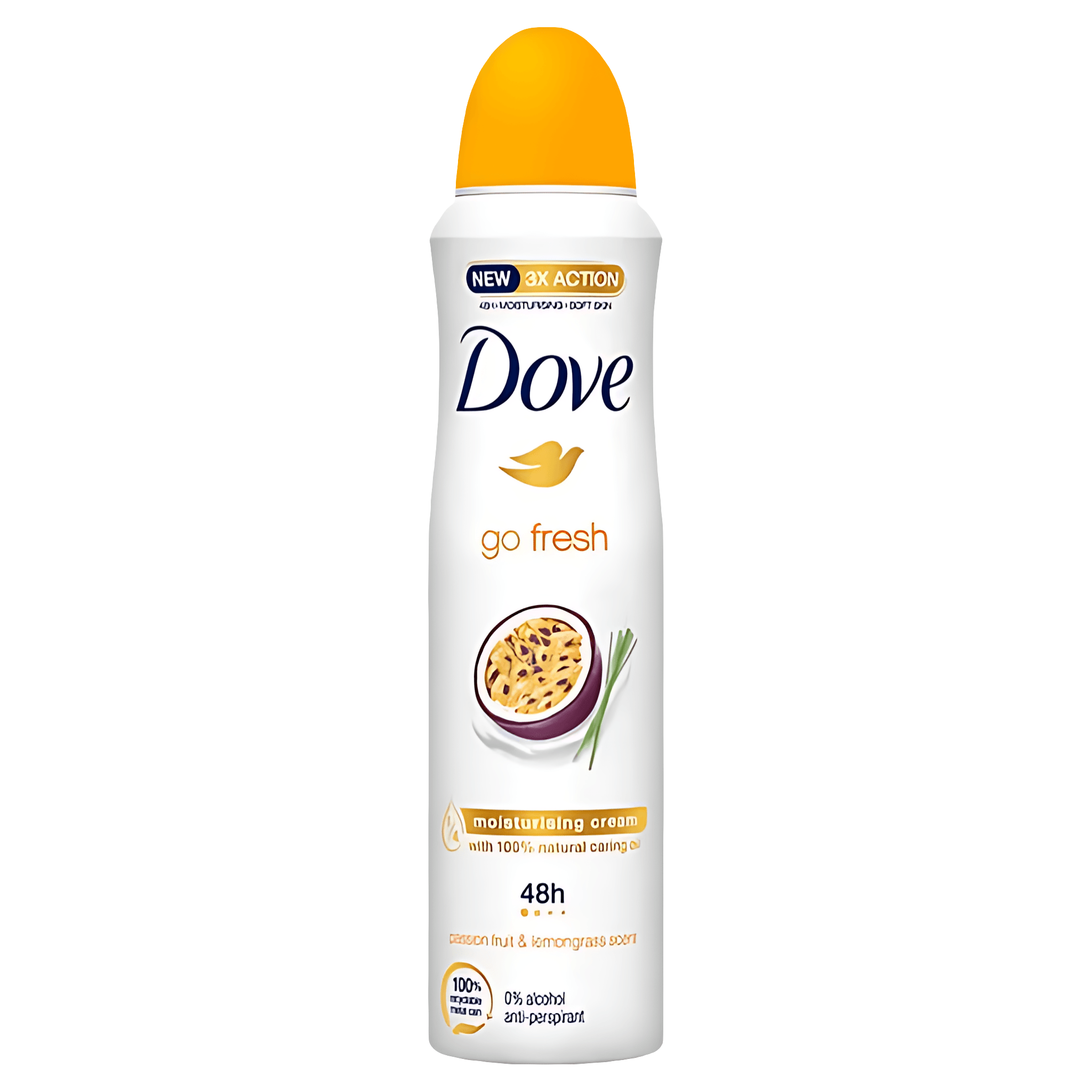 Deodorant spray Dove Go Fresh cu fructul pasiunii, 150 ml