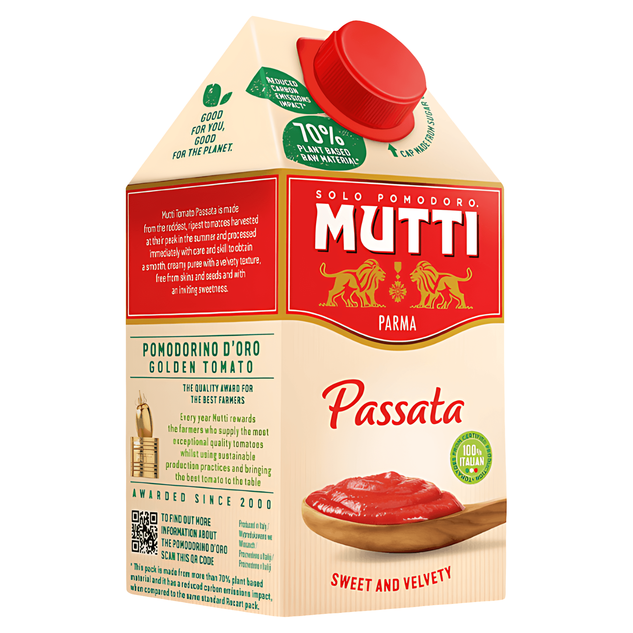 Rosii pasate Mutti Brik, 500 g