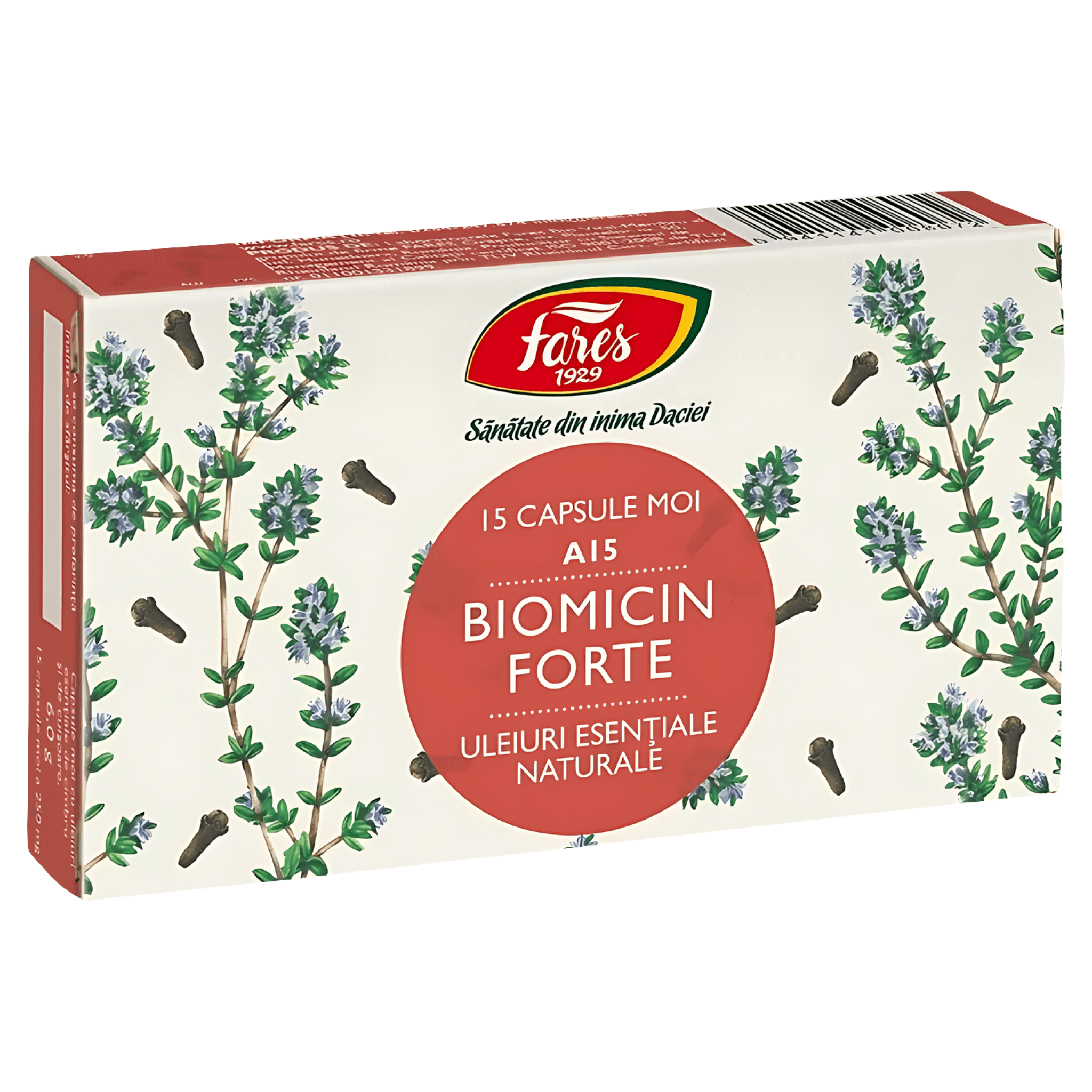 Biomicin forte capsule moi Fares, 15cps
