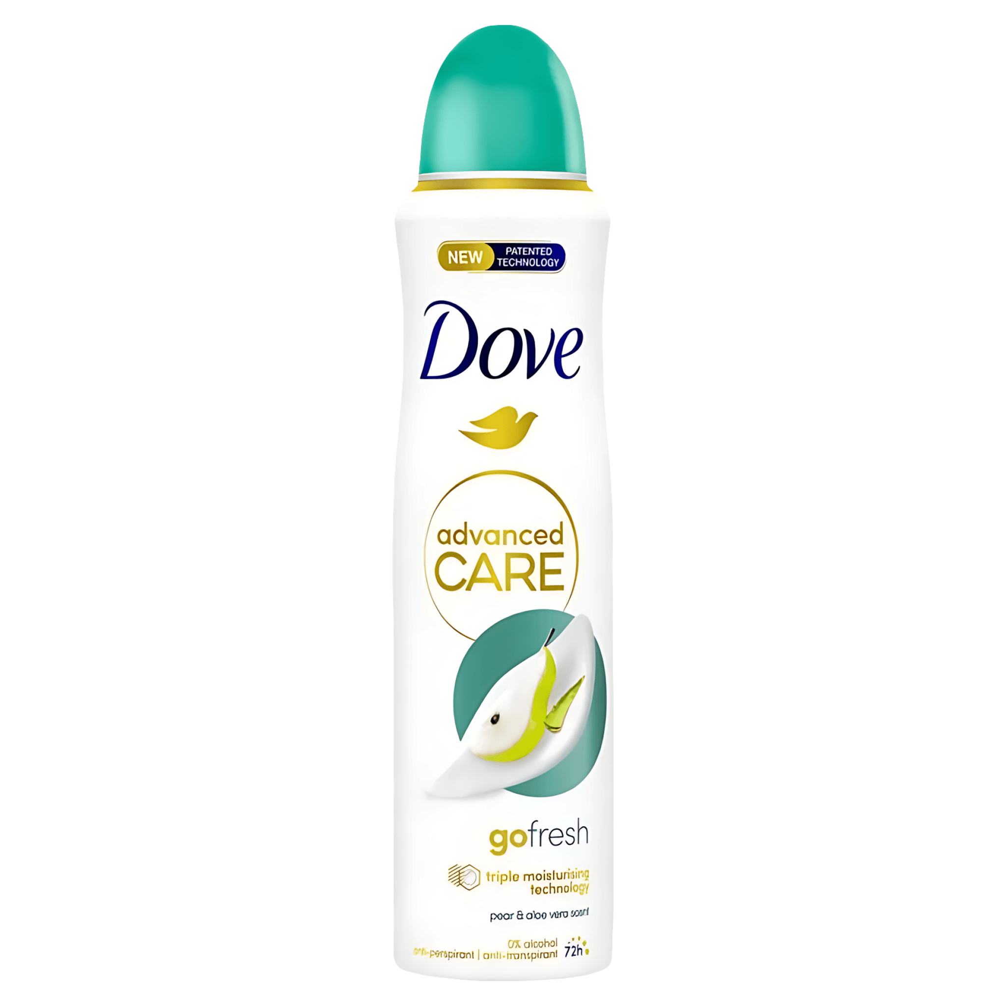 Deodorant spray Dove Advanced Care Pear Aloe Vera, 150 ml