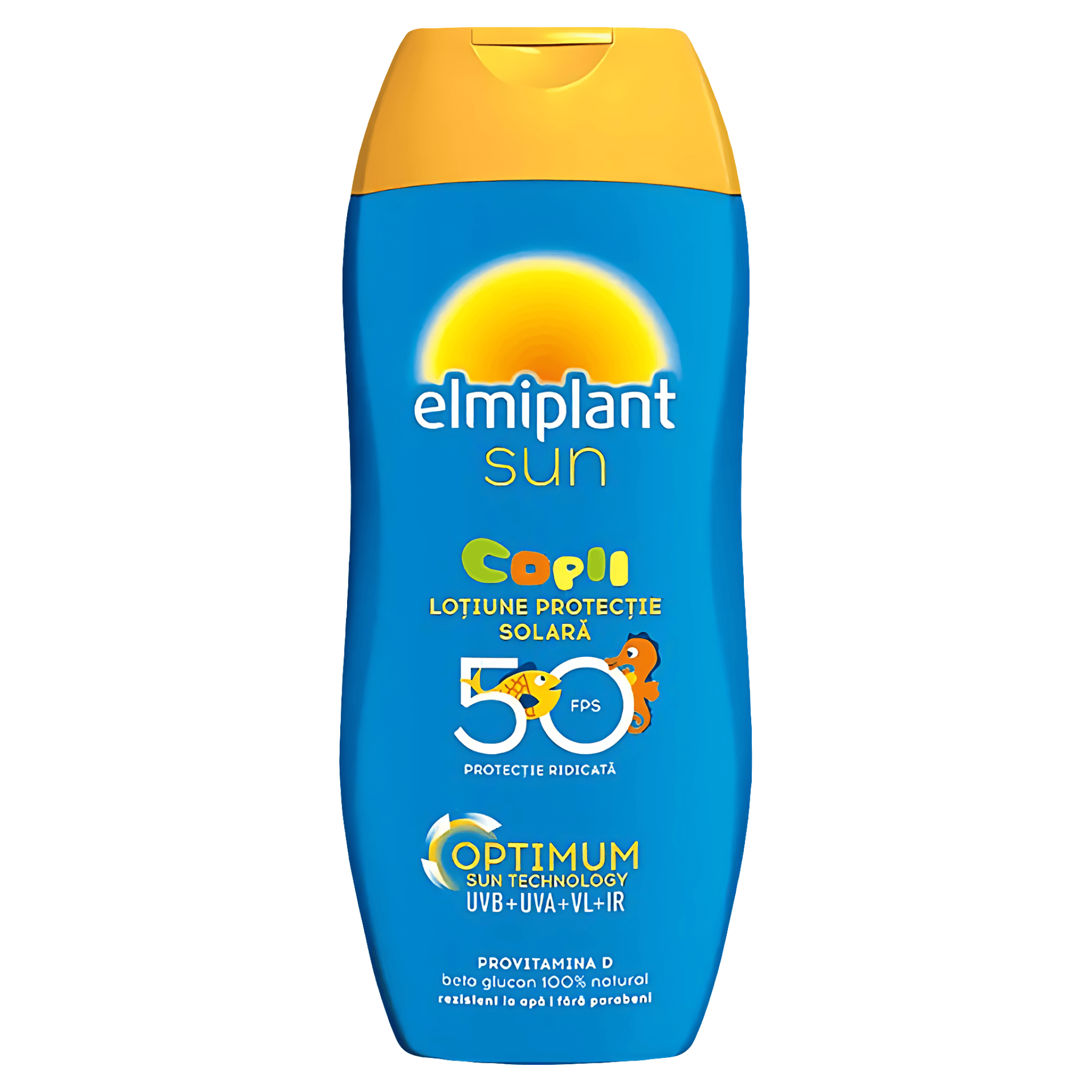 Lotiune protectie solara pentru copii Elmiplant, SPF 50, 200ml