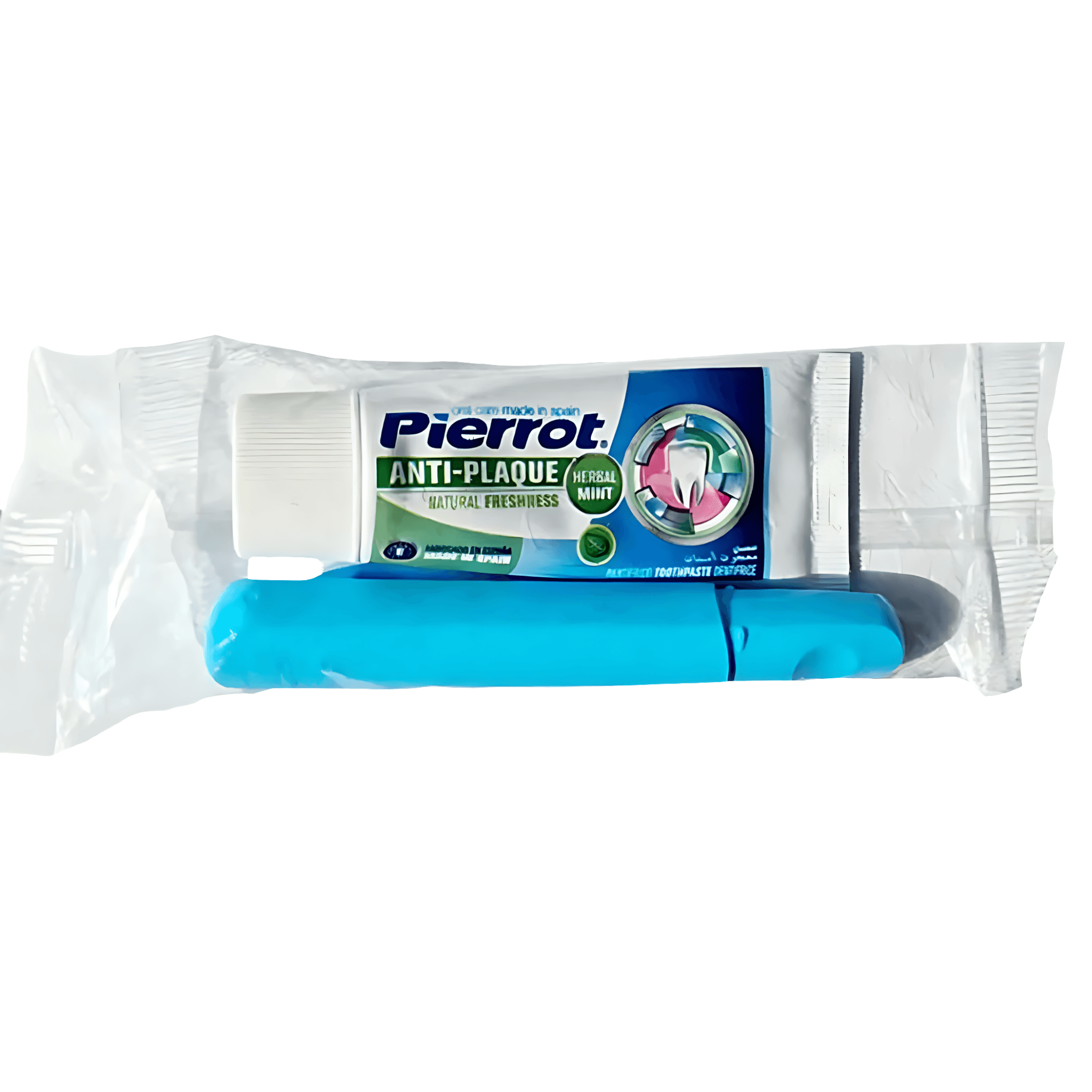 Set travel: pasta de diniti si periuta Pierrot
