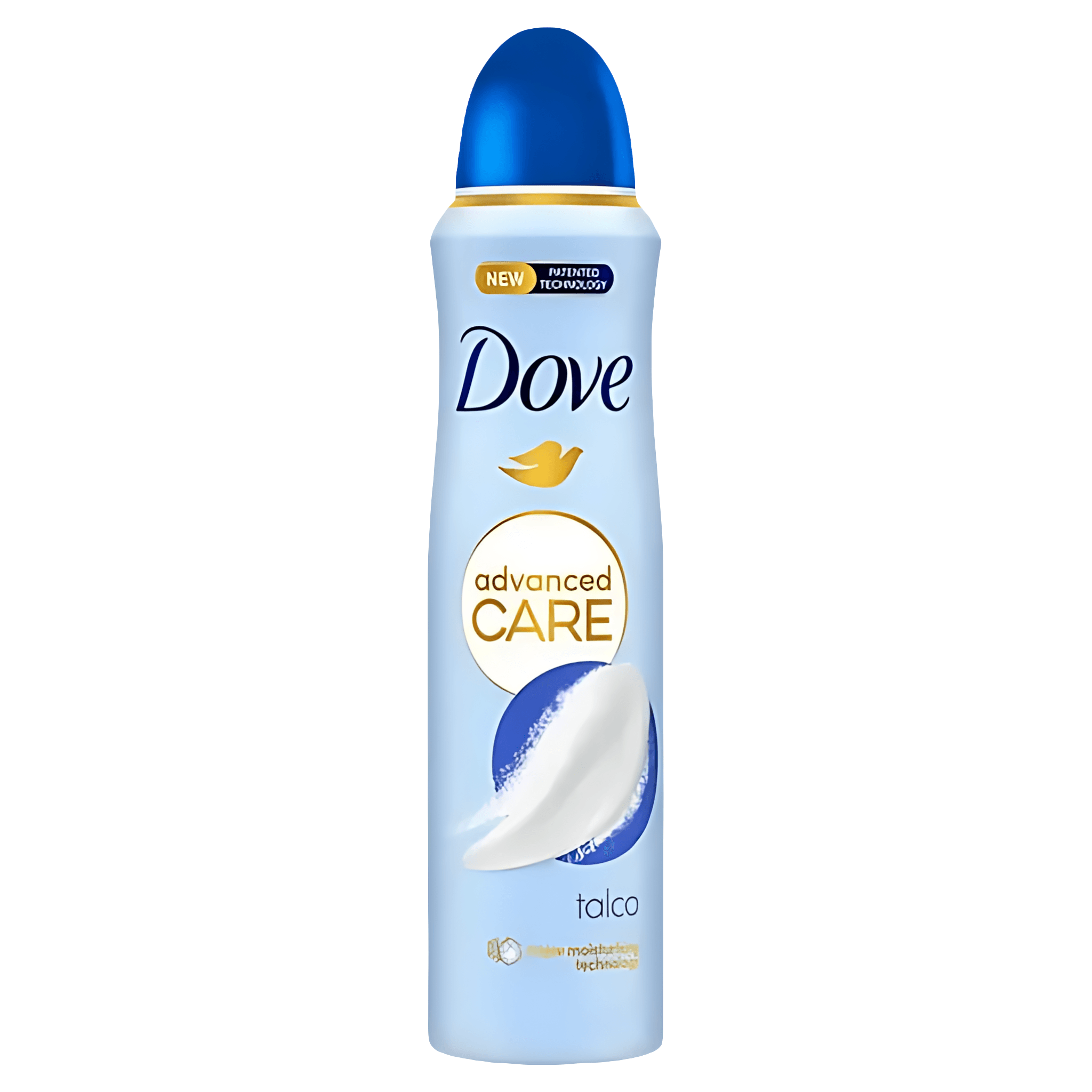 Deodorant spray Dove Advanced Care Talco, 150 ml