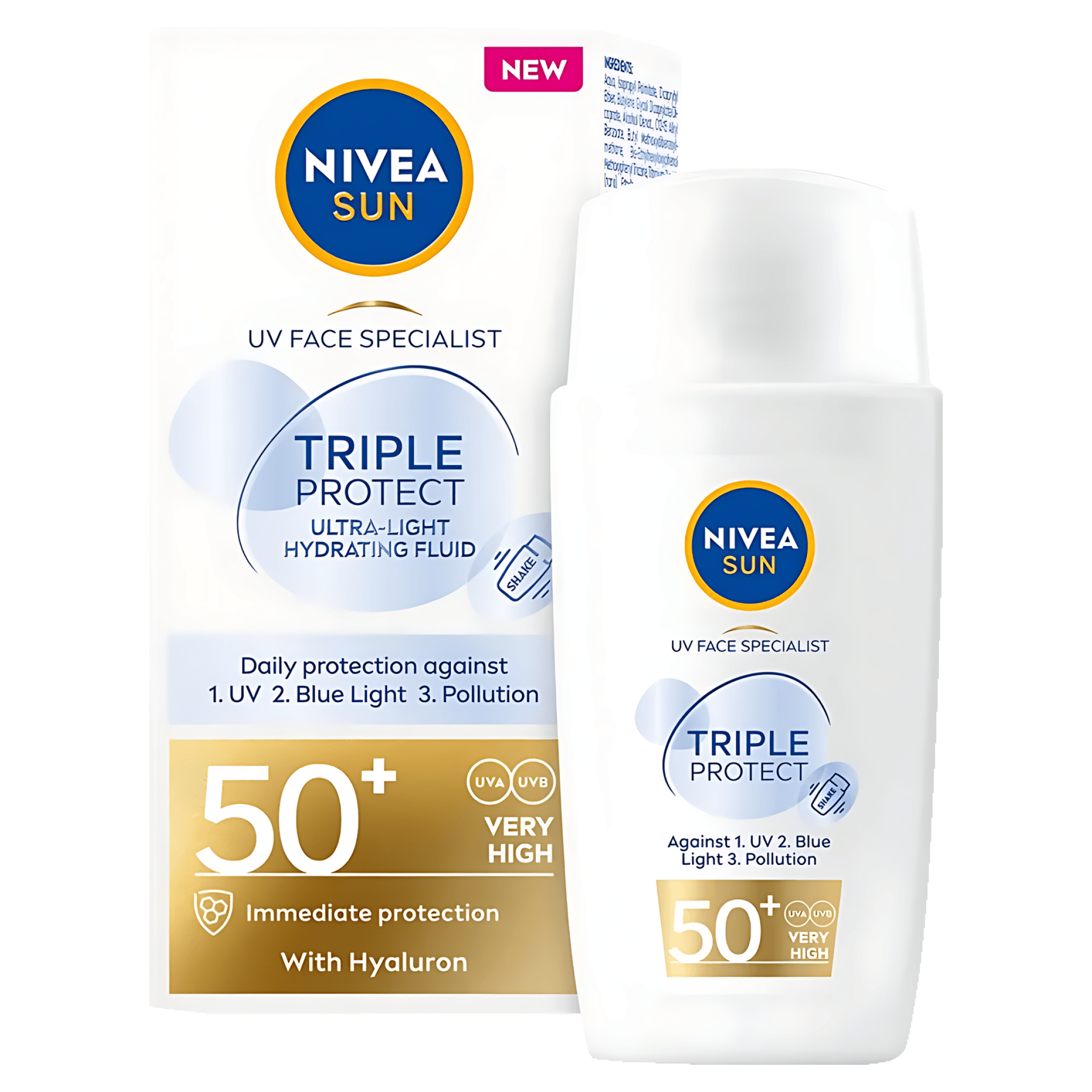 Crema de fata cu protectie solara Nivea Sun, SPF 50, 50 ml