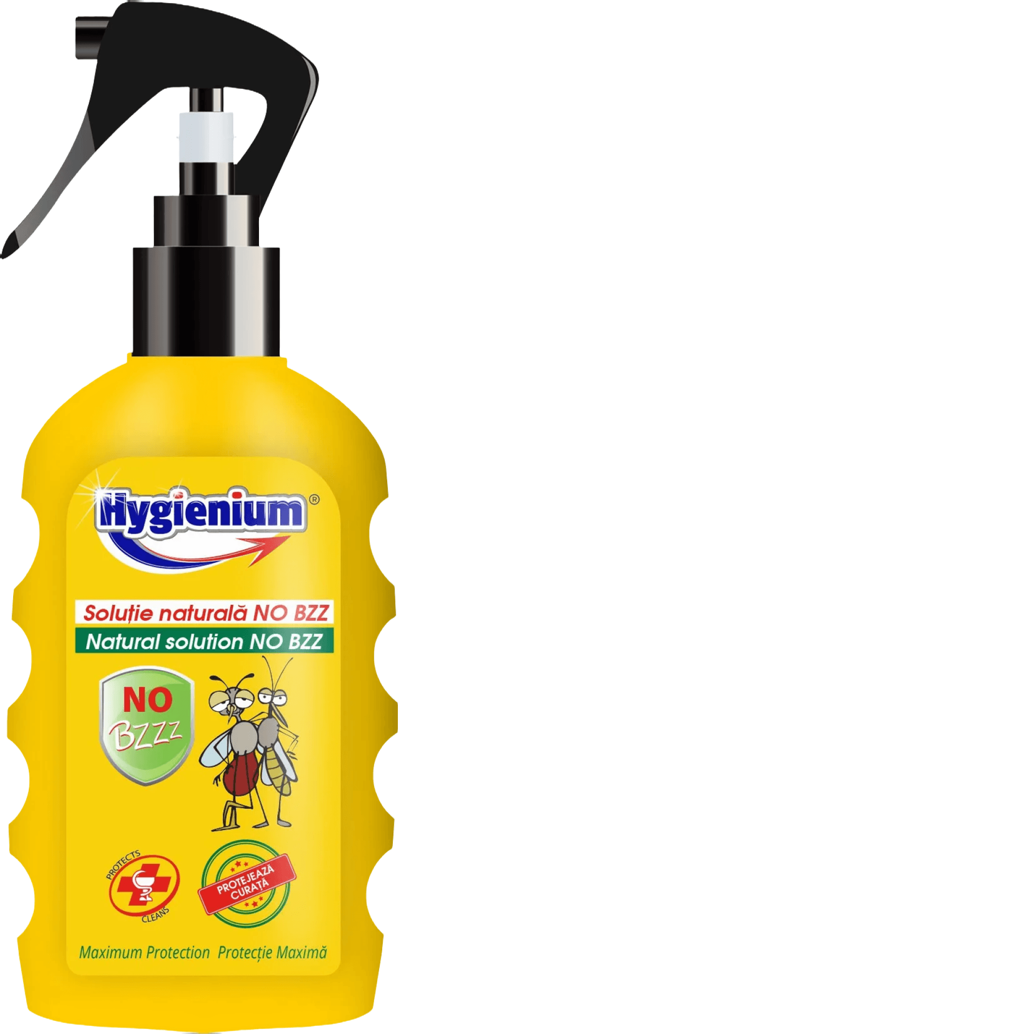 Solutie naturala cu protectie impotriva tantarilor Hygienium NO BZZZ, 200 ml