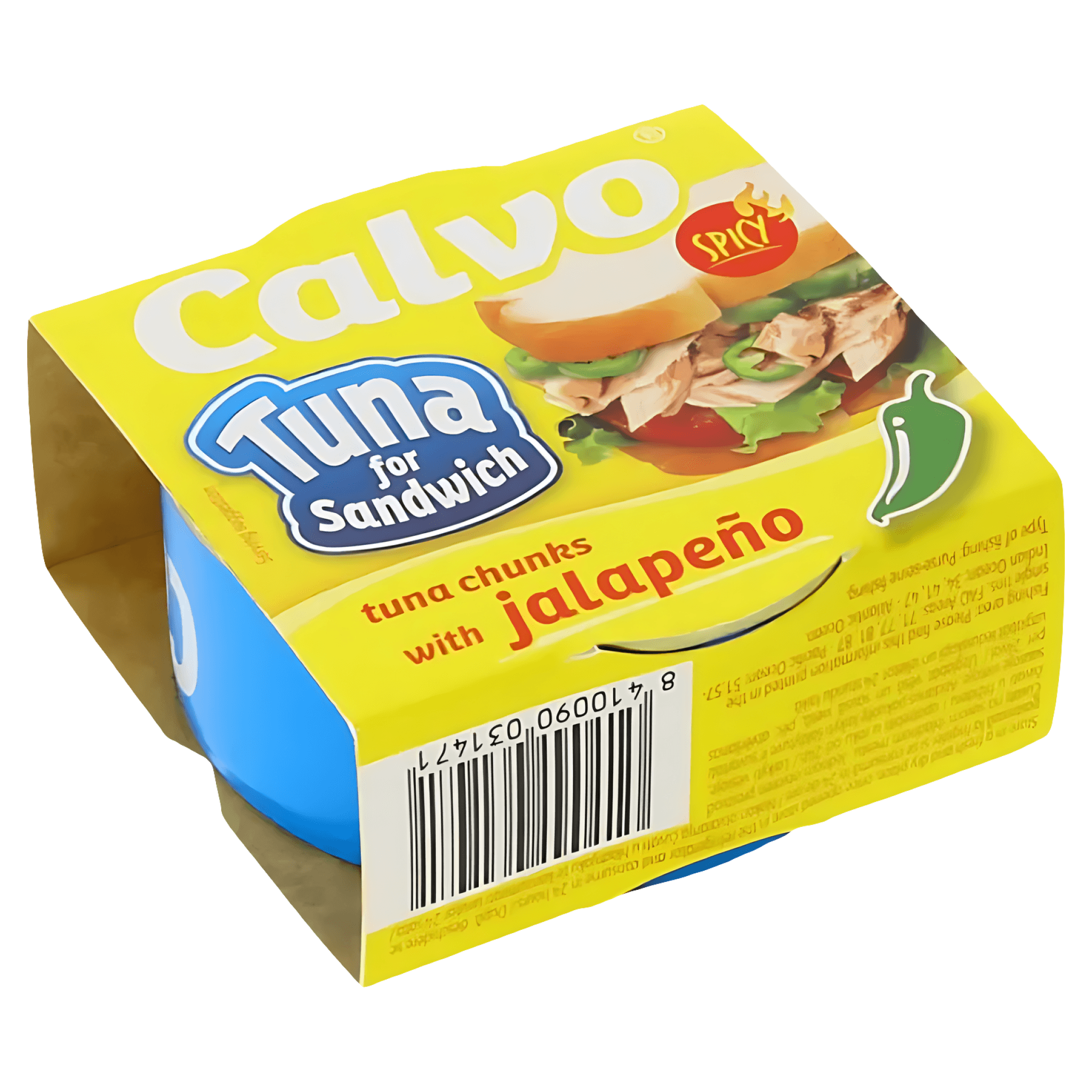 Conserva de ton Calvo cu jalapeno 142 g