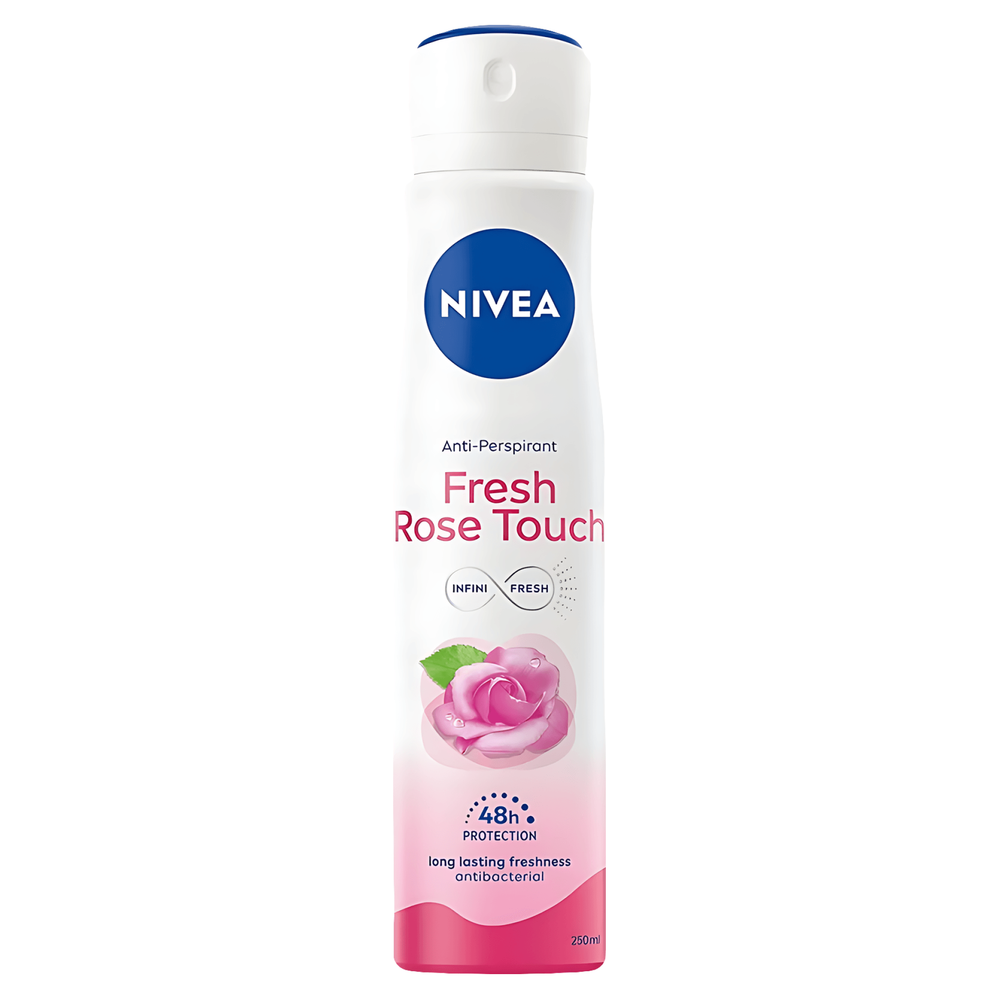 Deodorant antiperspirant Nivea Fresh Rose Touch, 250 ml