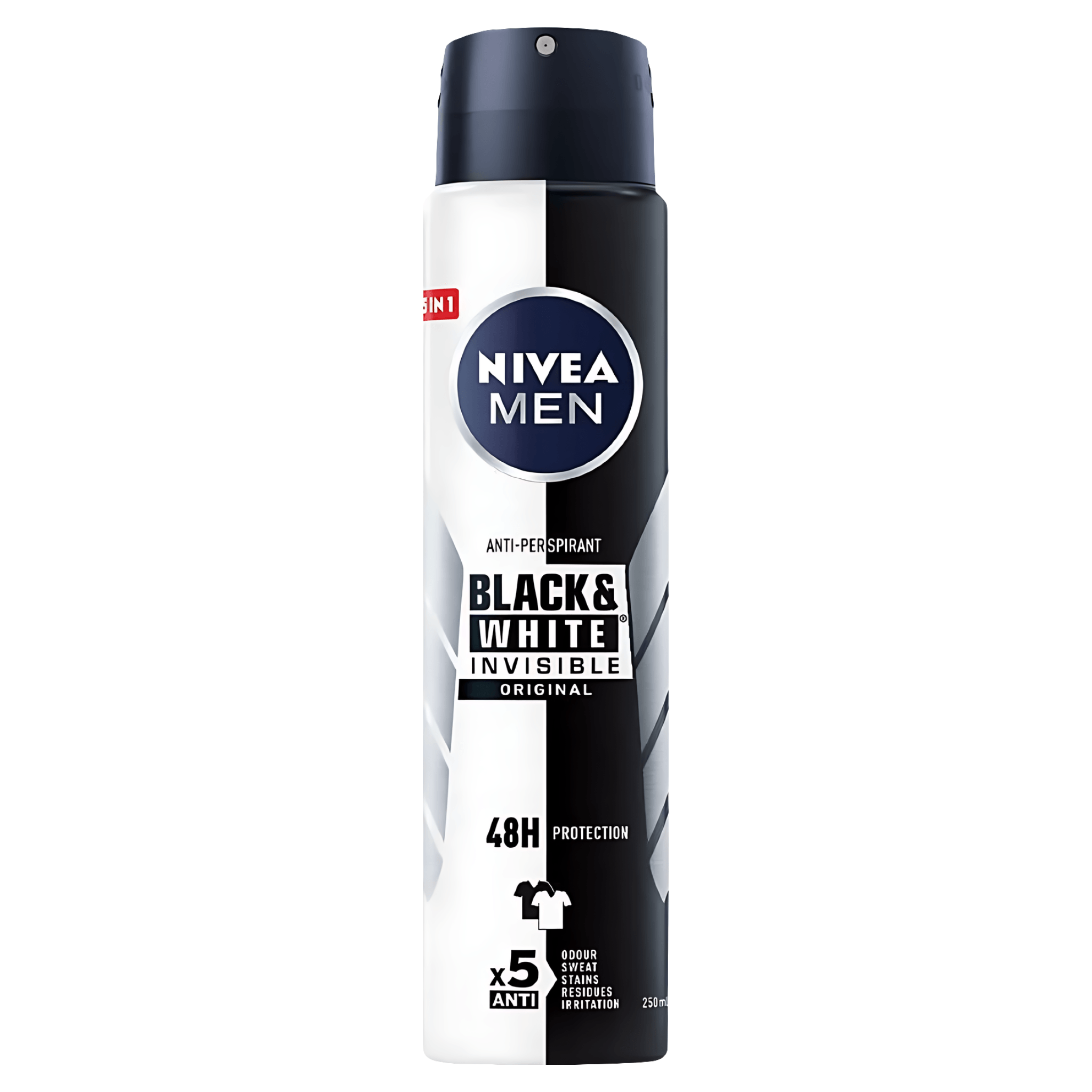 Deodorant spray Nivea Men Black & White Invisible Original, 250ml