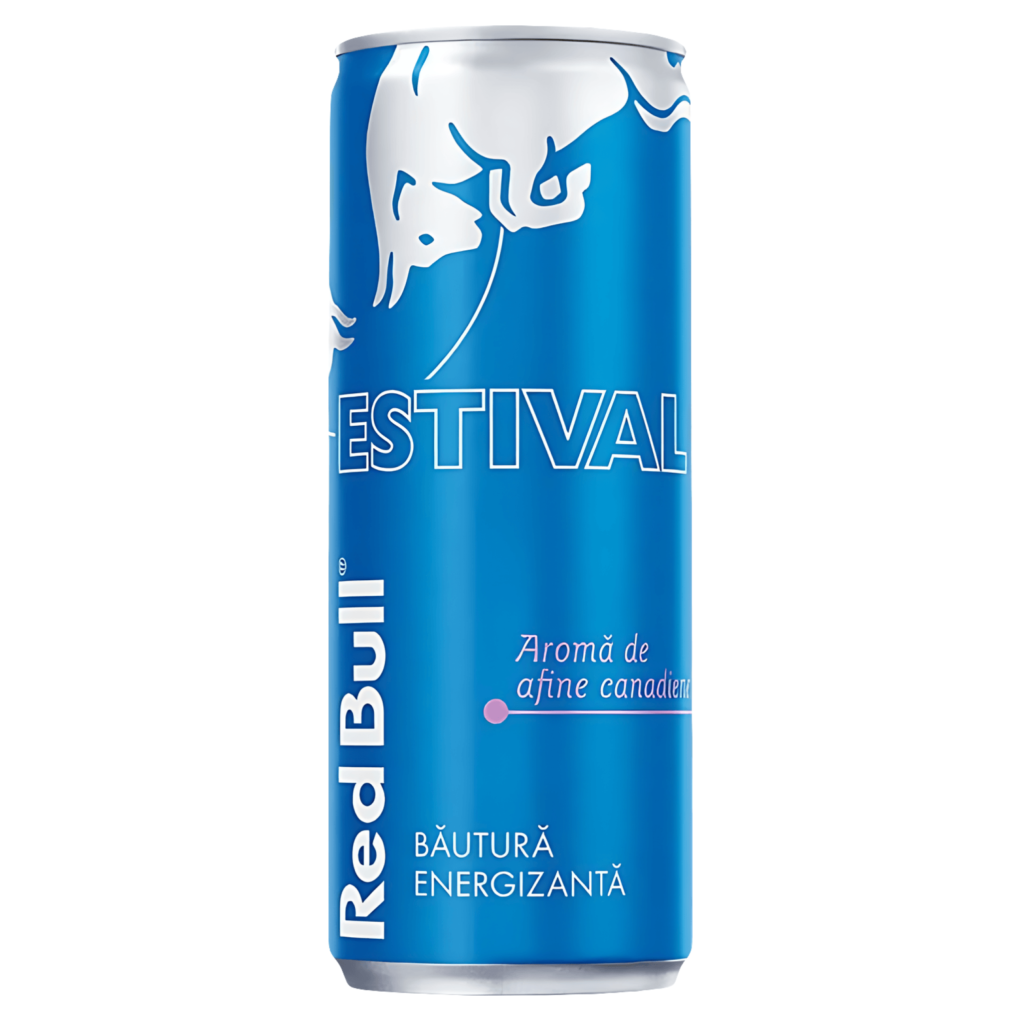 Bautura energizanta Red Bull Estival cu aroma de afine canadiene, doza, 0.25 l