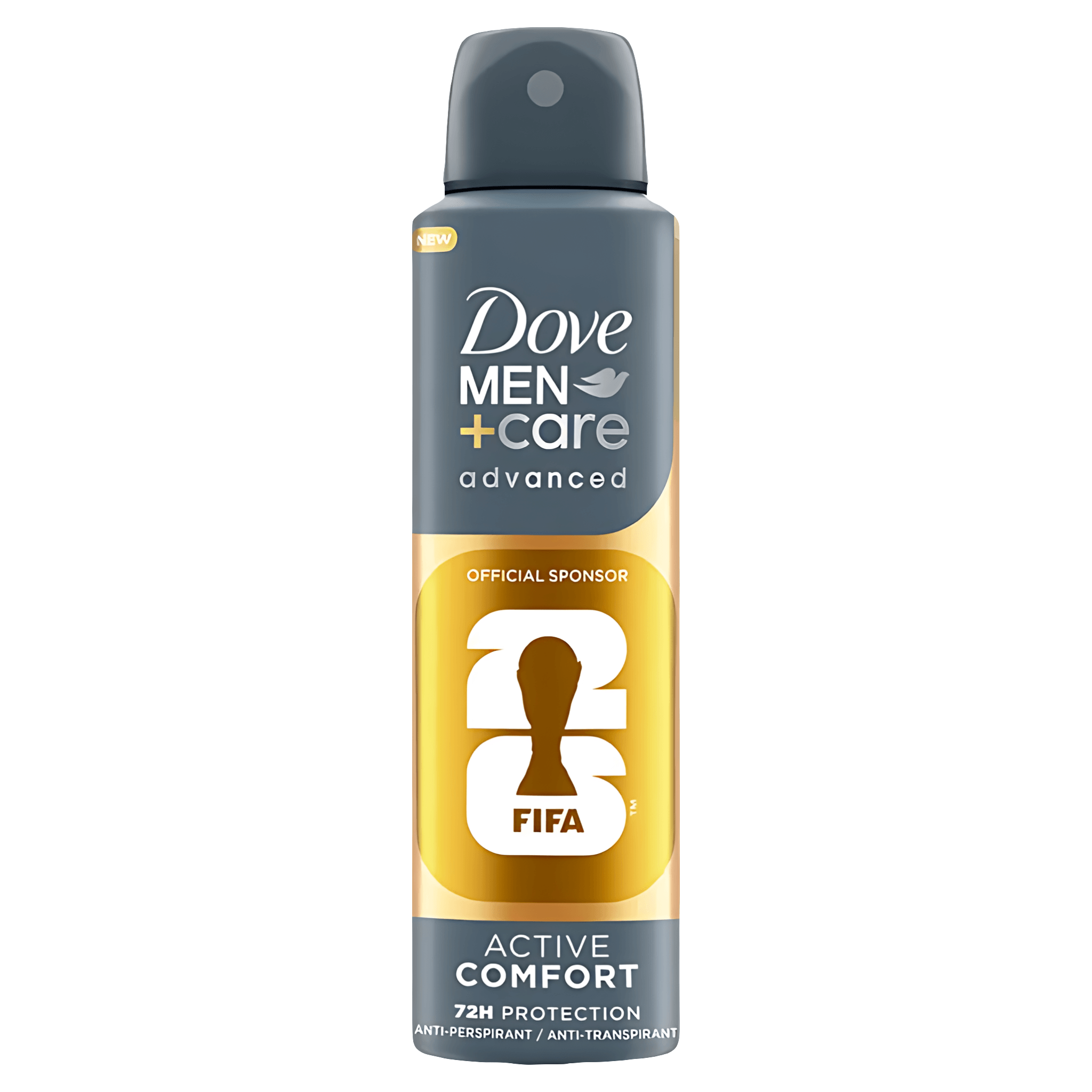 Deodorant spray Dove Men+Care Advanced Active Comfort, 150 ml
