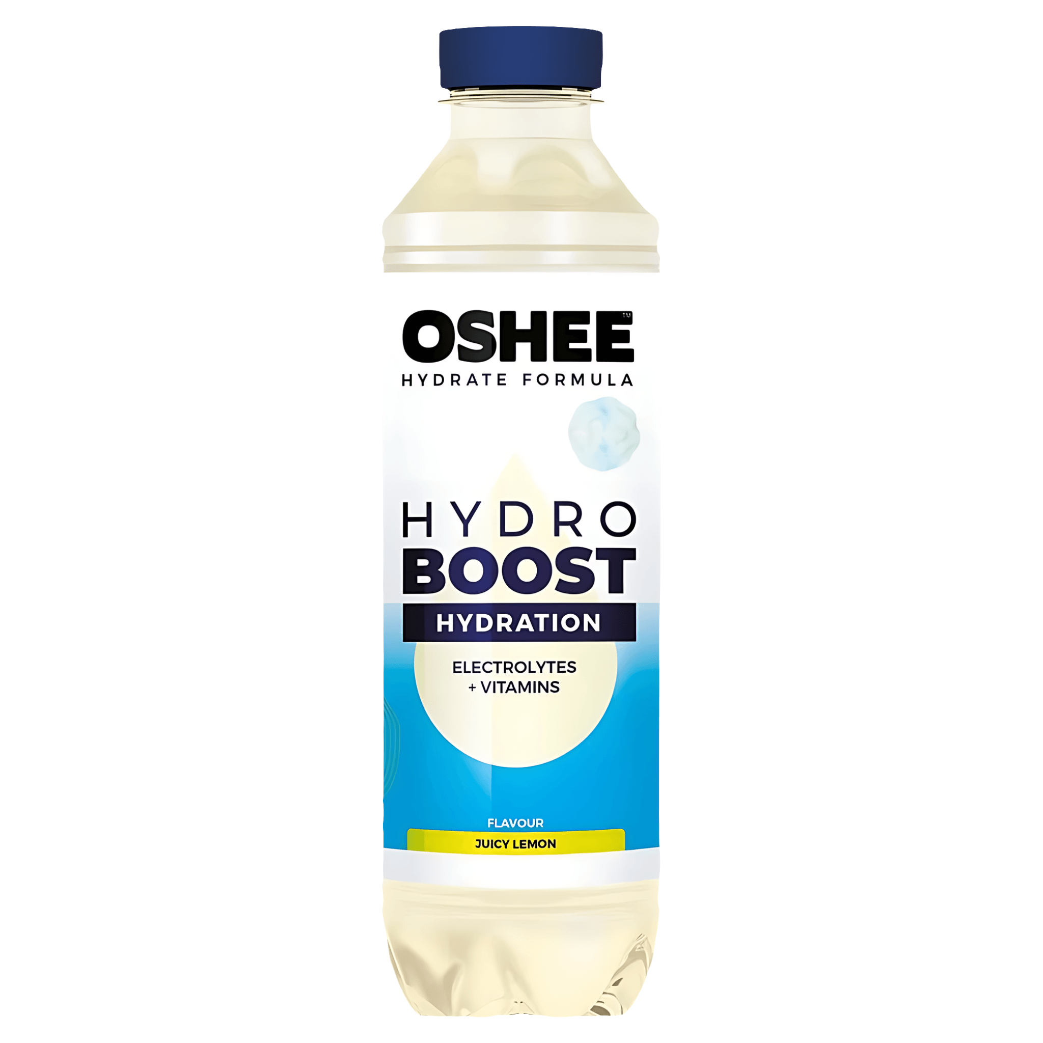 Apa cu electroliti, vitamine si aroma de lamaie Oshee Hydro Boost Lemon, 0.555 l