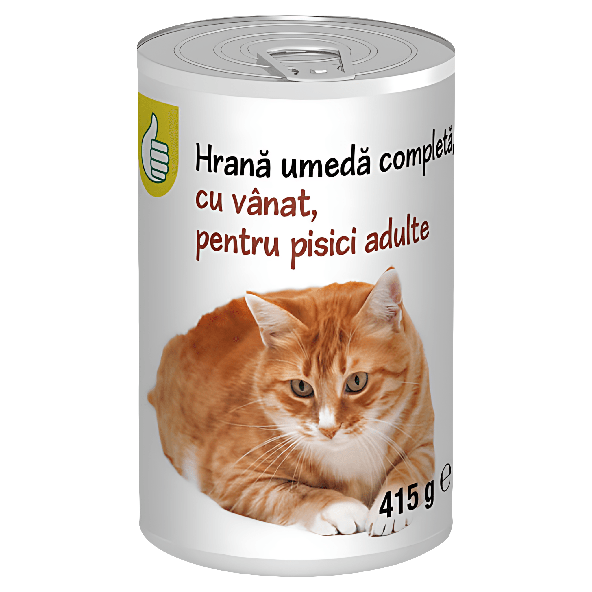 Hrana umeda la conserva pentru pisici adulte Pouce, vanat, 415 g