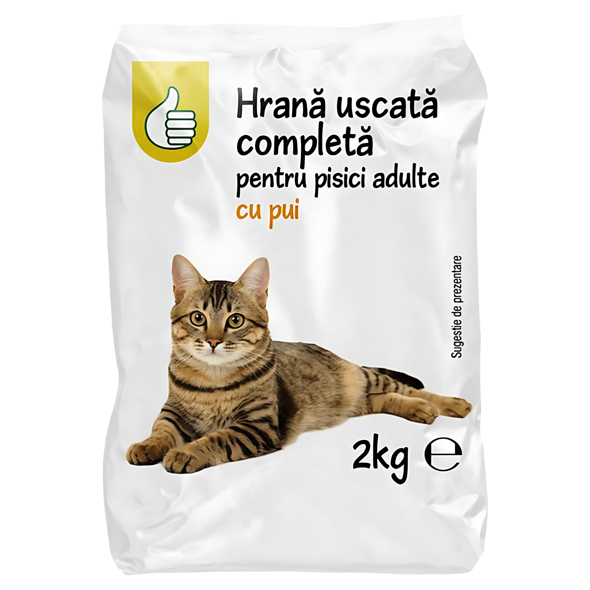 Hrana uscata pentru pisici adulte Pouce cu pui, 2 kg