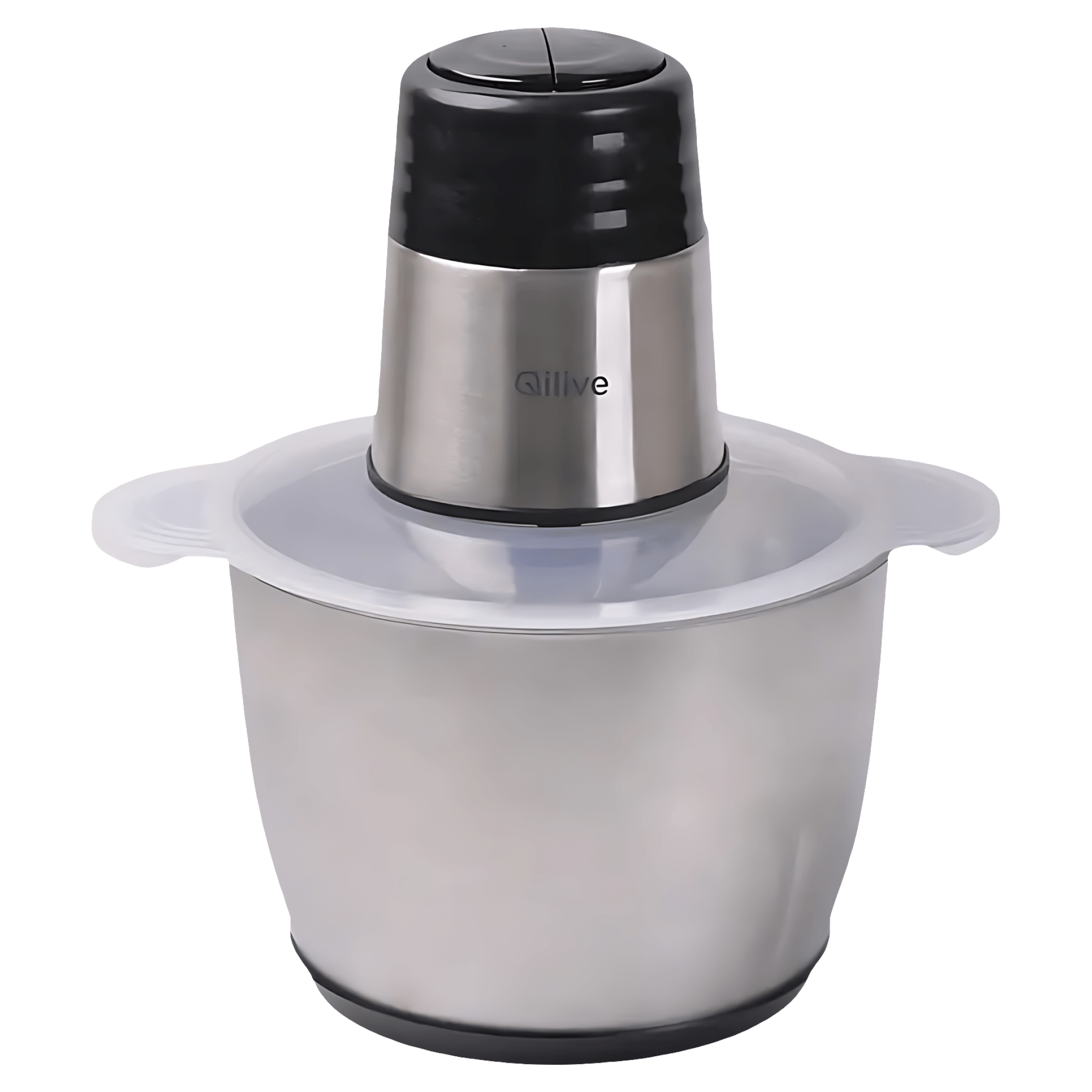 Mini tocator Qilive Q.5460, 500W, capacitate 3 l, 2 trepte de viteza, argintiu