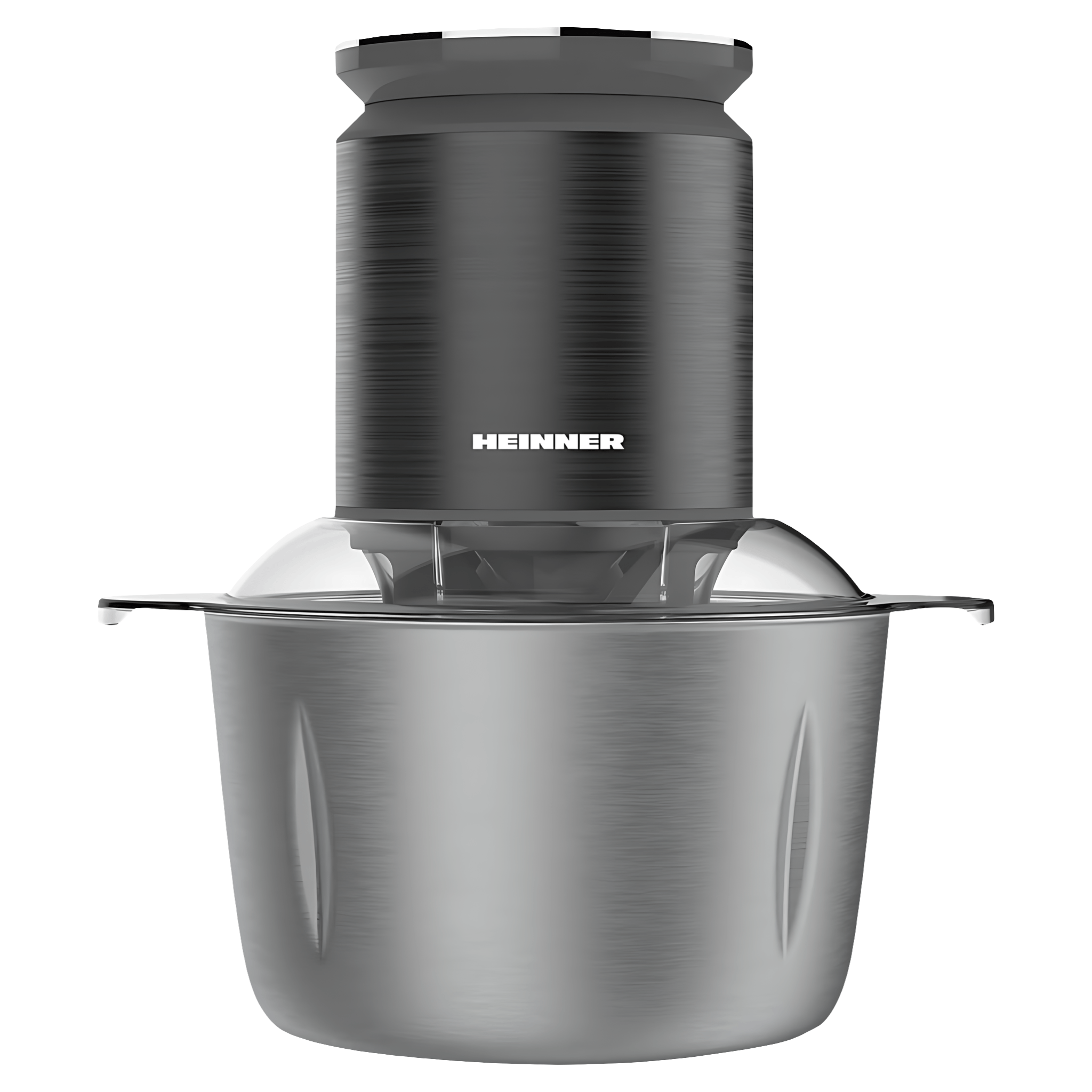 Tocator de legume Heinner HMC-KD800SS, 800W, capacitate 3 l, viteza variabila, gri