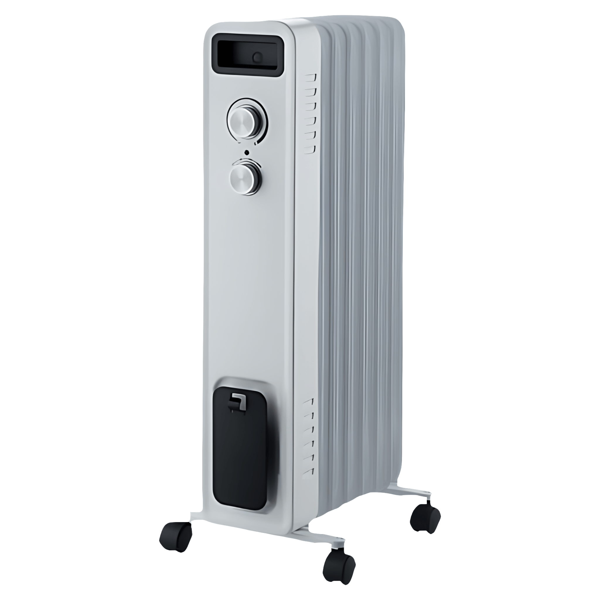Calorifer electric Qilive Q.6120, 1500W, termostat mecanic, alb