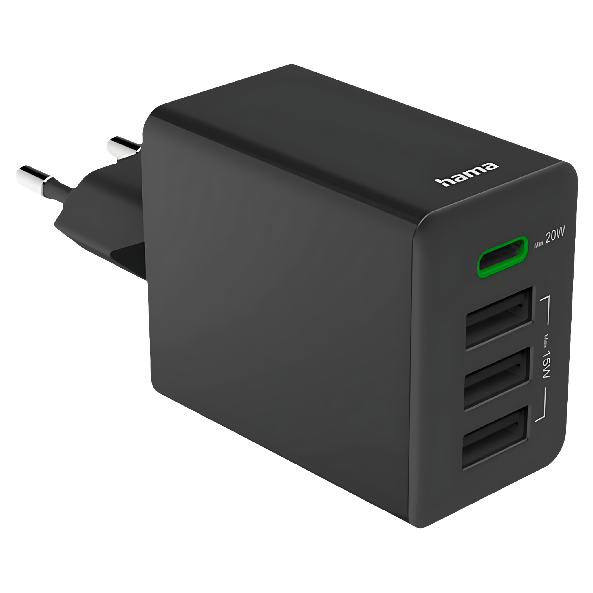 Incarcator de retea Hama, 35W, USB-C/USB-A, negru