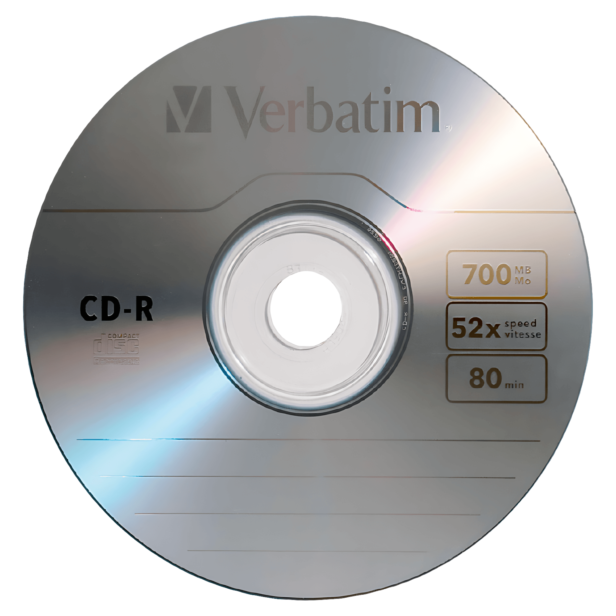 CD-R Verbatim, 700M, 52x Single Sc, Extra protection