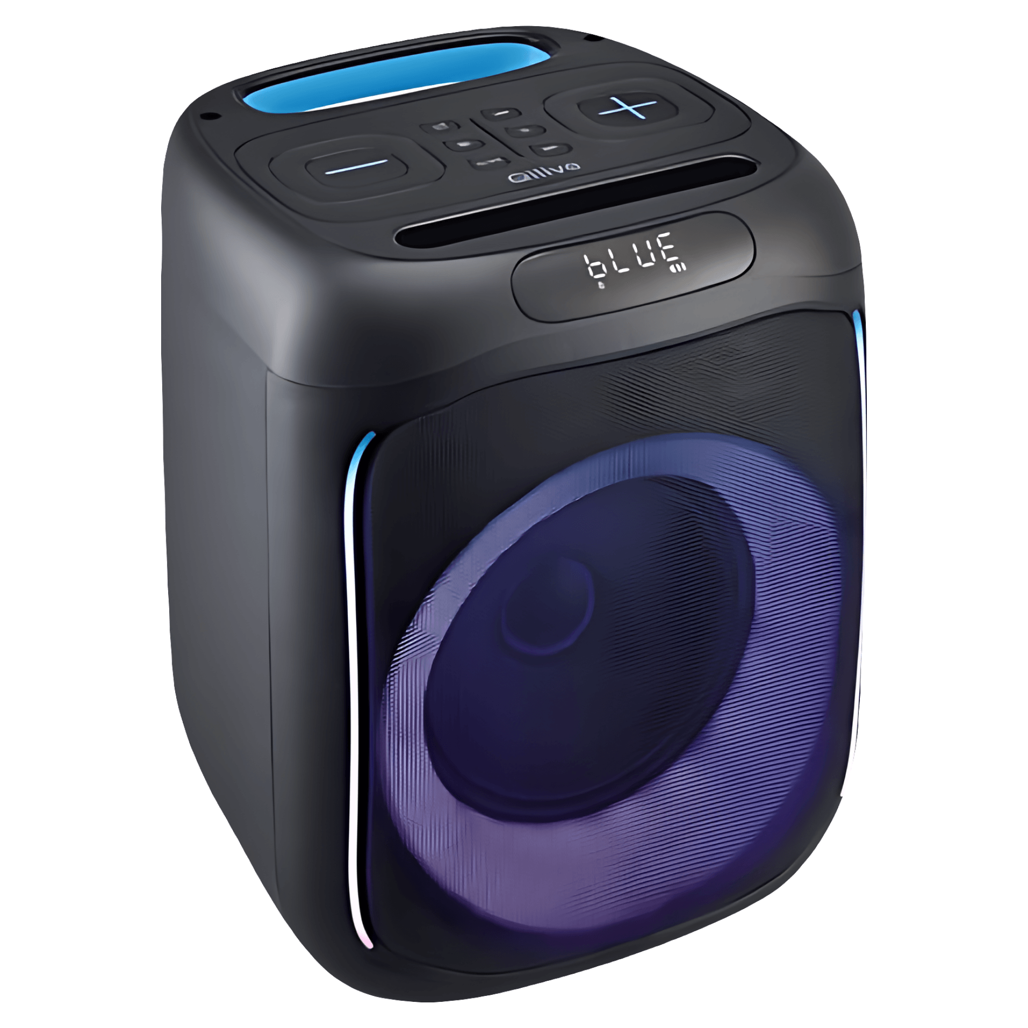Boxa portabila Qilive Q.1262 Cube Lumineux, 30W, autonomie 4 ore, negru