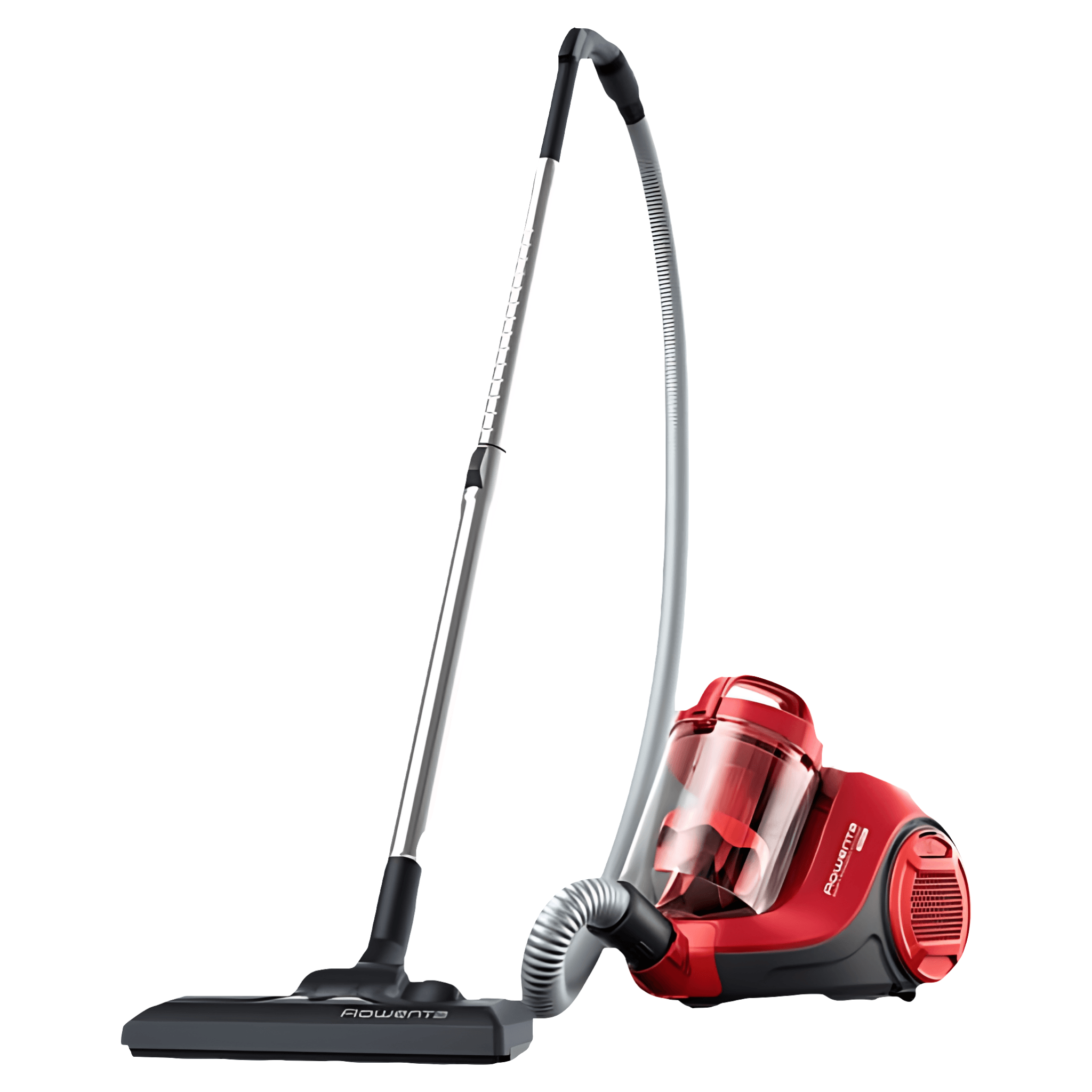 Aspirator fara sac Rowenta RO2913EA, 750W, 3 niveluri de filtrare, Tehnologie Effiwatts, rosu