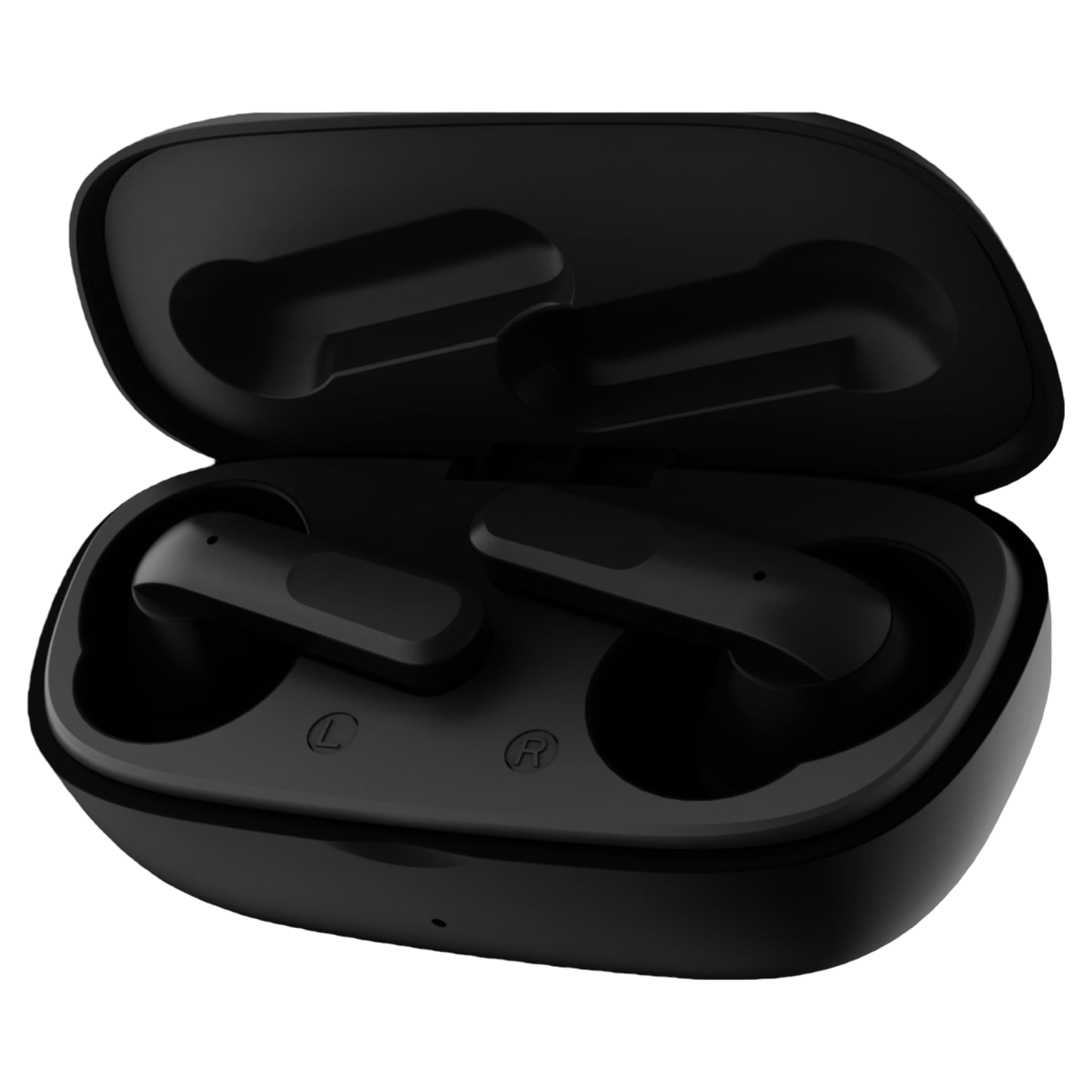 Casti fara fir in ear Akai BTE-J20ANC, Bluetooth 5.3, autonomie 4 ore, Active noise cancellation, negru