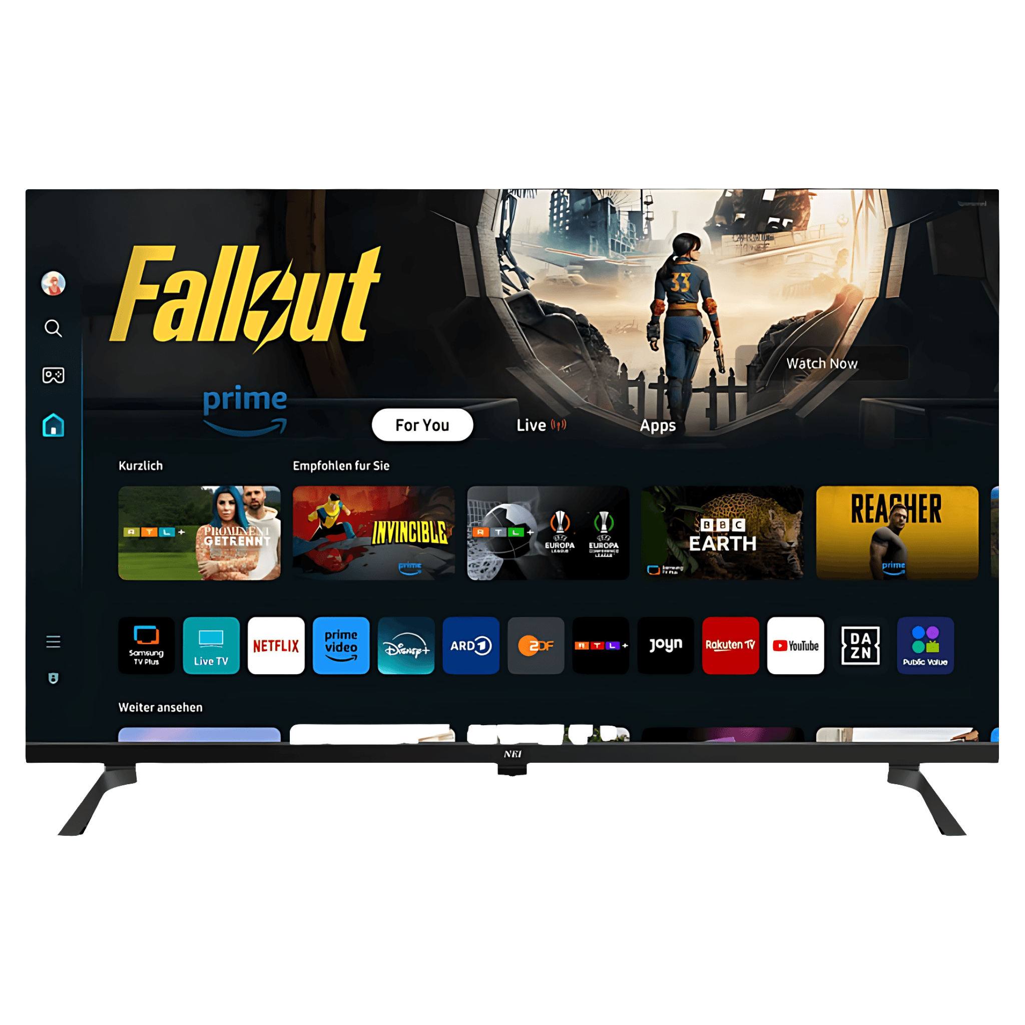 Televizor LED Smart NEI 40T3K, Full HD, 100 cm