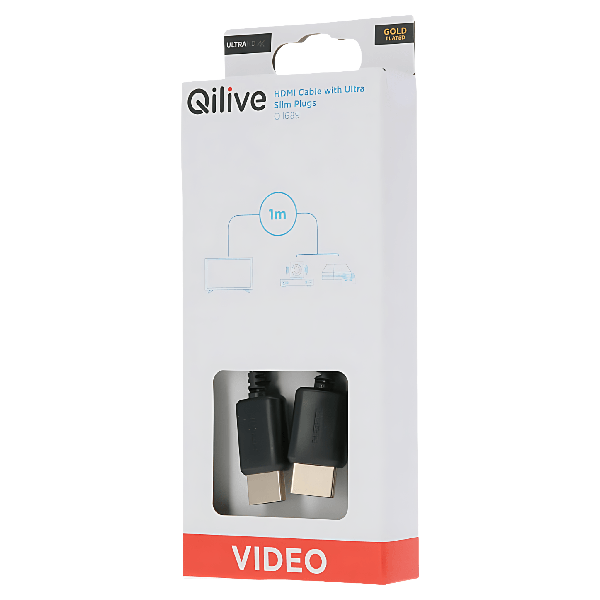 Cablu HDMI Qilive G4217906, 1 m