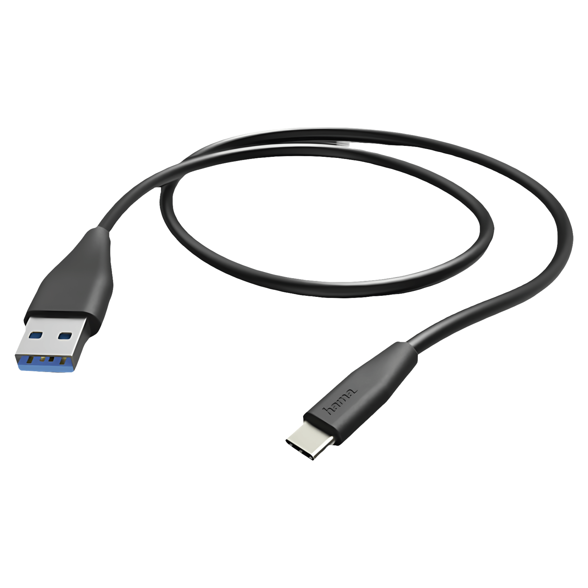 Cablu de date si incarcare Hama cu conector USB type C