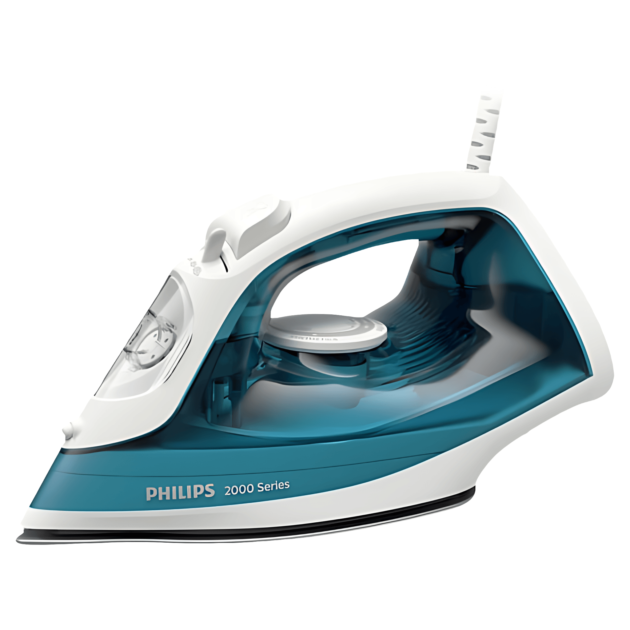 Fier de calcat Philips DST2010/90, 2000W, talpa antiaderenta, debit de abur 25g/min, jet de abur 100 g/min, albastru