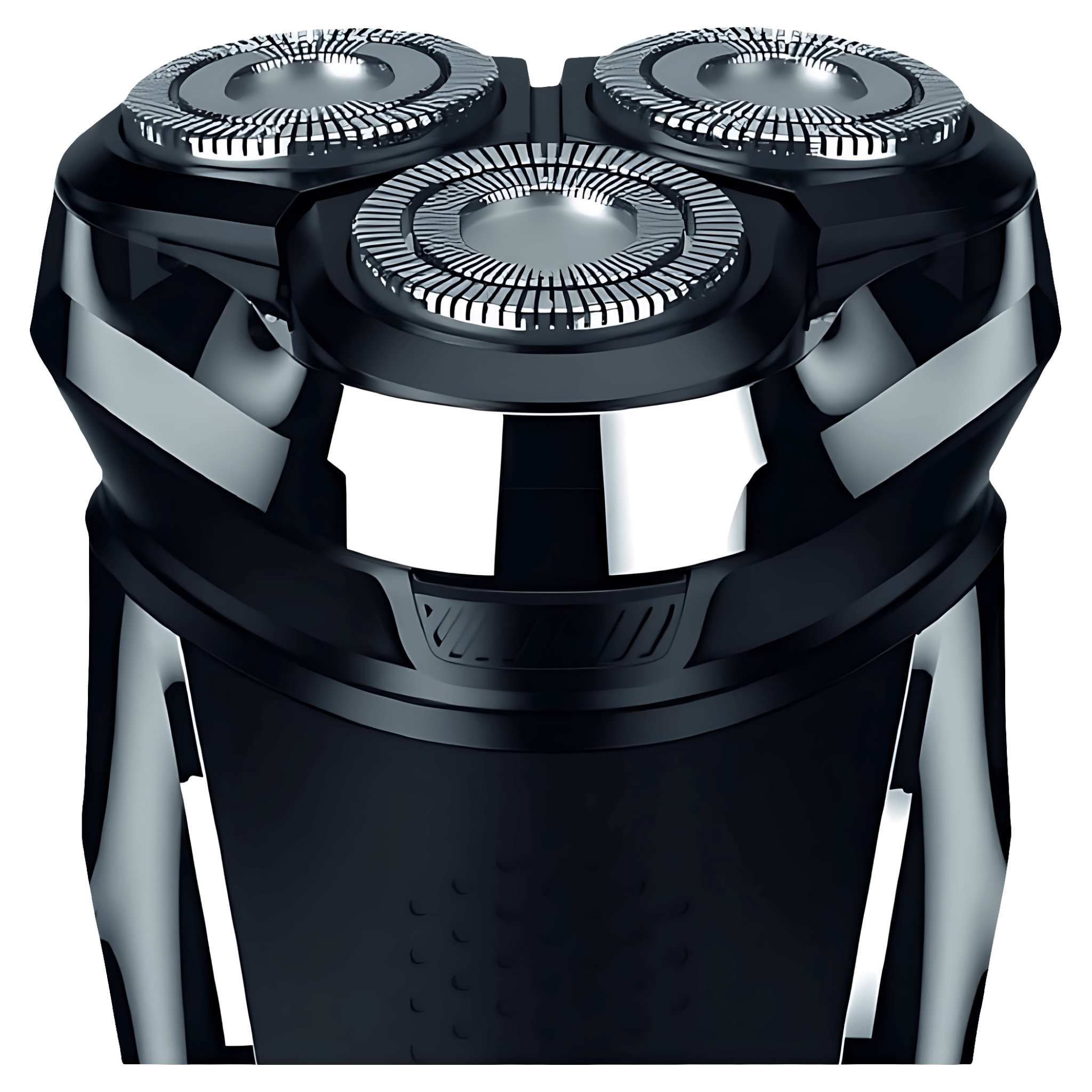 Cap interschimbabil pentru aparatul de barbierit Qilive, inox, negru