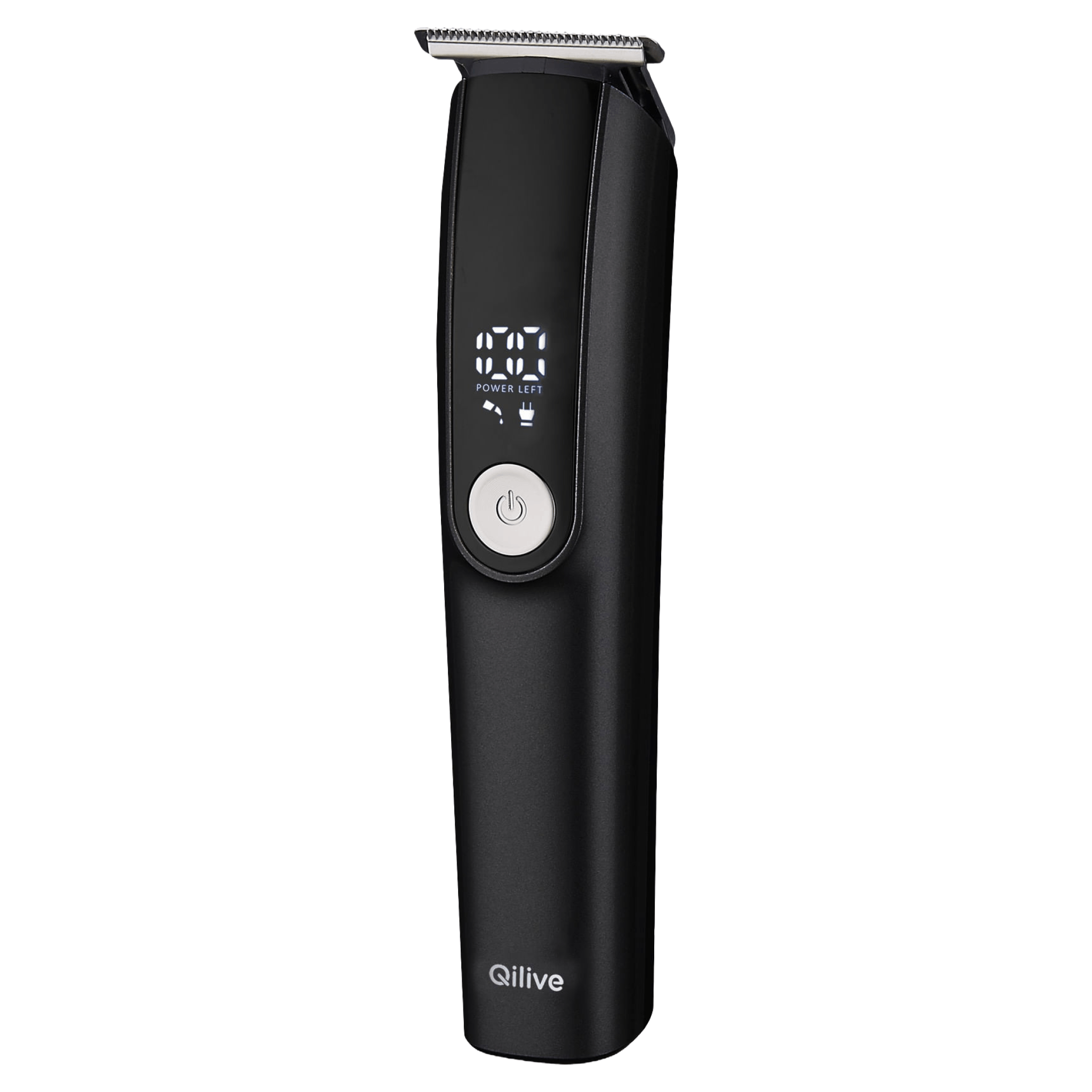 Aparat de tuns multifunctional Qilive Q.7212 Multigroomer 5in1, autonomie 90 minute, afisaj digital, negru