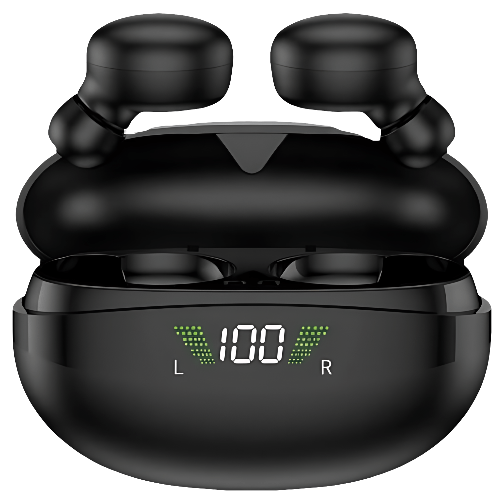 Casti fara fir True Wireless Stereo Akai J350, Bluetooth 5.3, negru