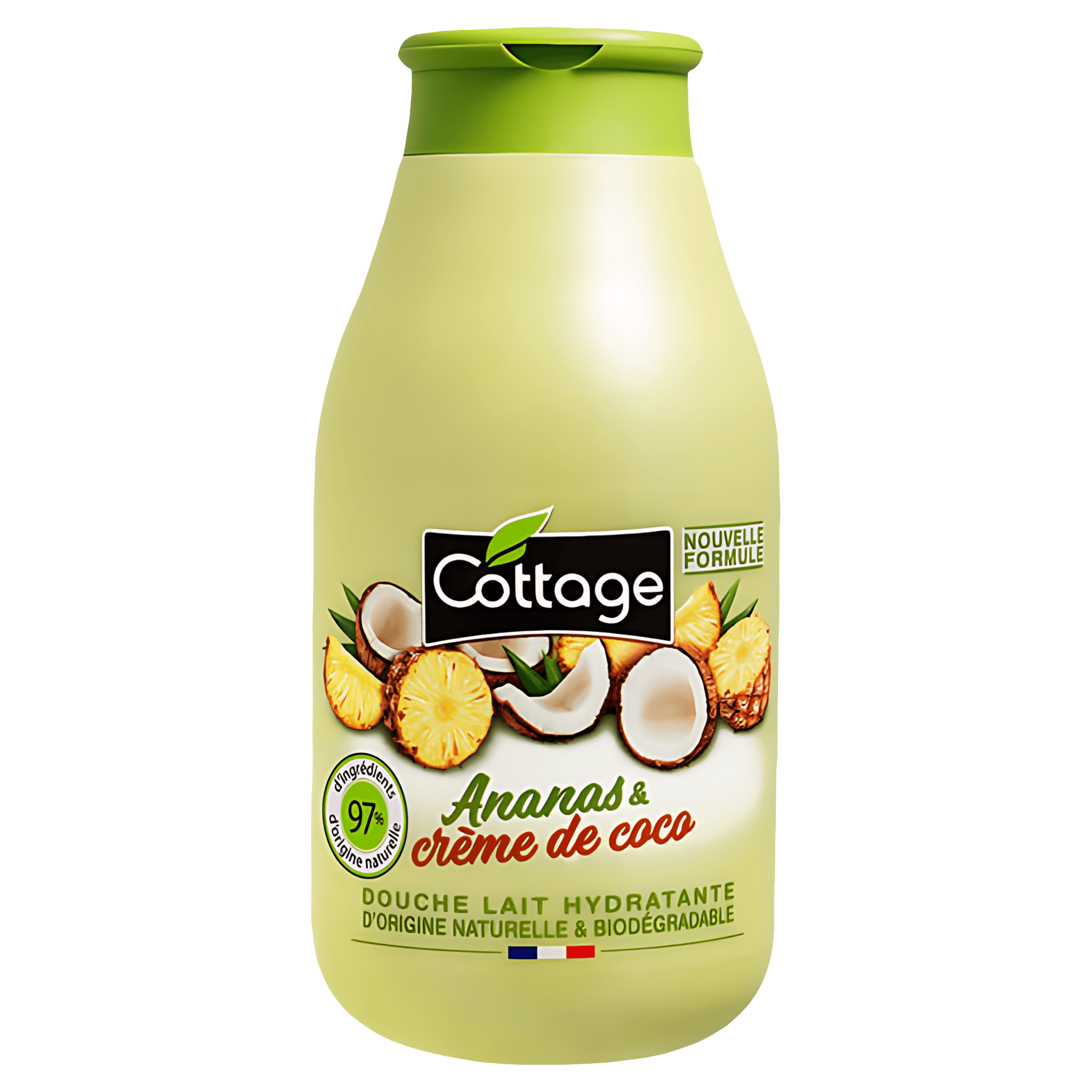 Gel de dus Cottage Ananas & Cocos, 250 ml