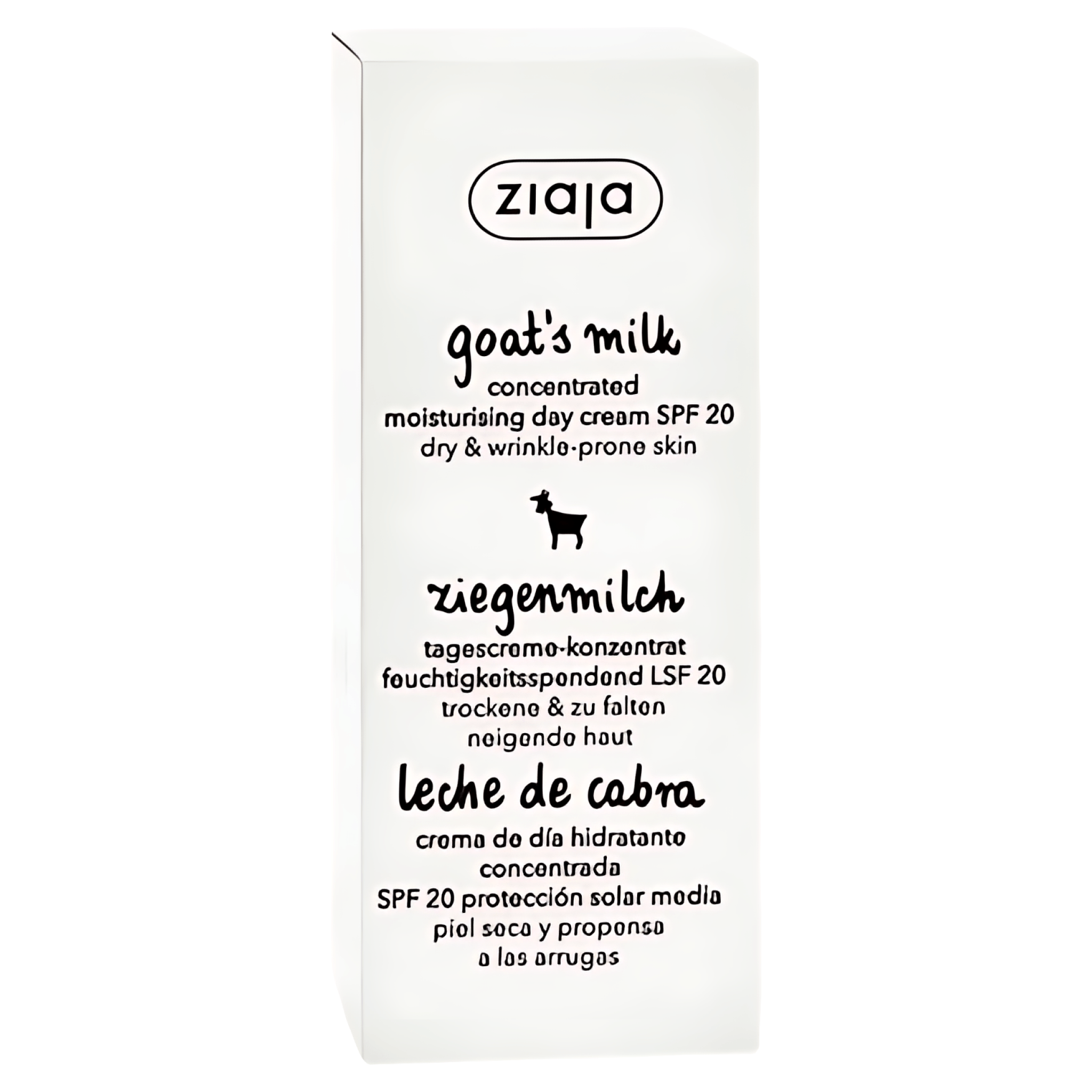 Crema hidratanta de zi Ziaja Goat's Milk, SPF 20, 50 ml