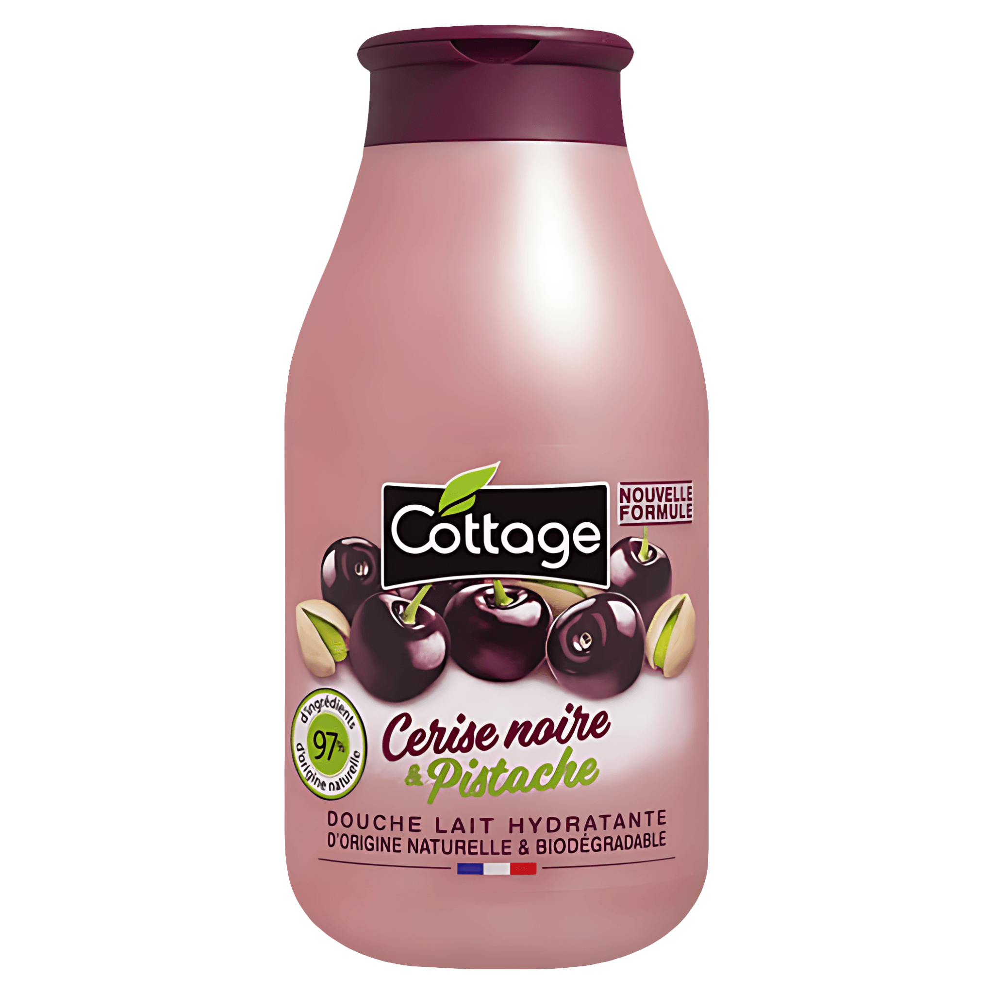 Gel de dus Cottage Cirese negre & Fistic, 250 ml