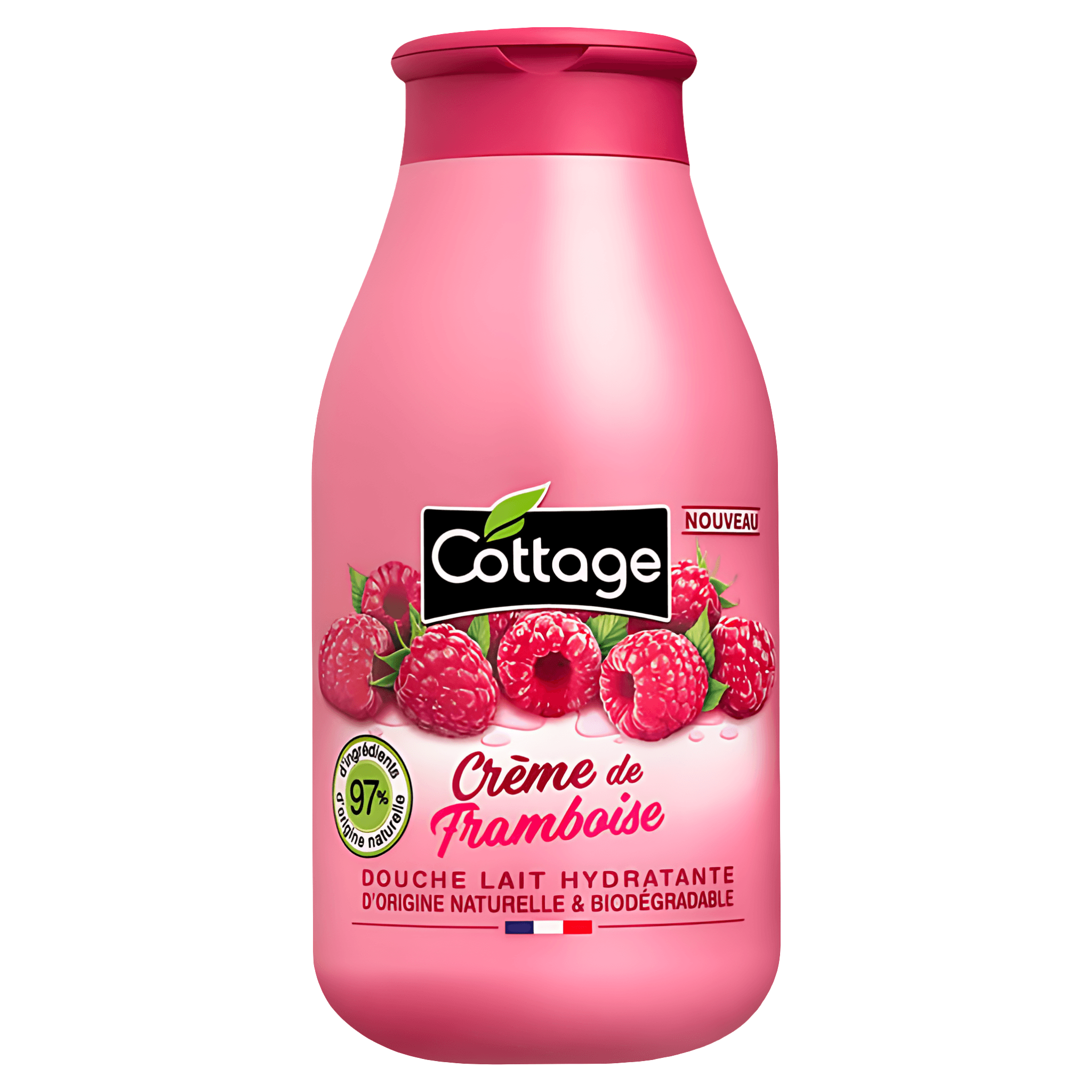 Gel de dus Cottage Zmeura, 250 ml