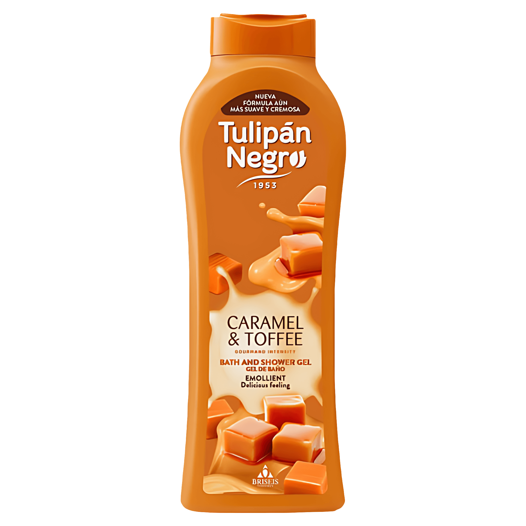 Gel de dus Tulipan Negro, caramel, 650 ml