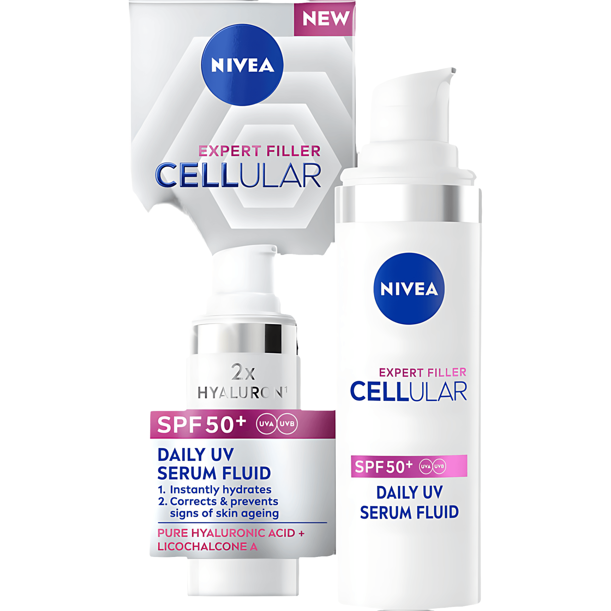 Serum de zi Nivea Cellular Expert Filler SPF 50+, 30 ml